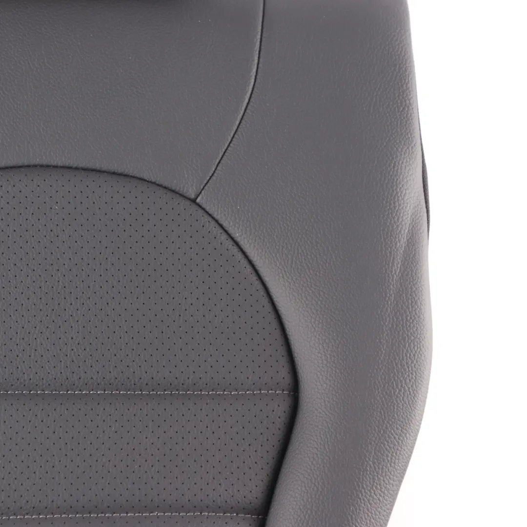 Backrest Left N/S Cover Trim Panel Imitation Leather to Mercedes W205 Rear Seat with Part number A2059202760 Mercedes W205 Rear Seat Backrest Left N/S Cover Trim Panel Imitation Leather - SKU A2059202760 - Part number A2059202760