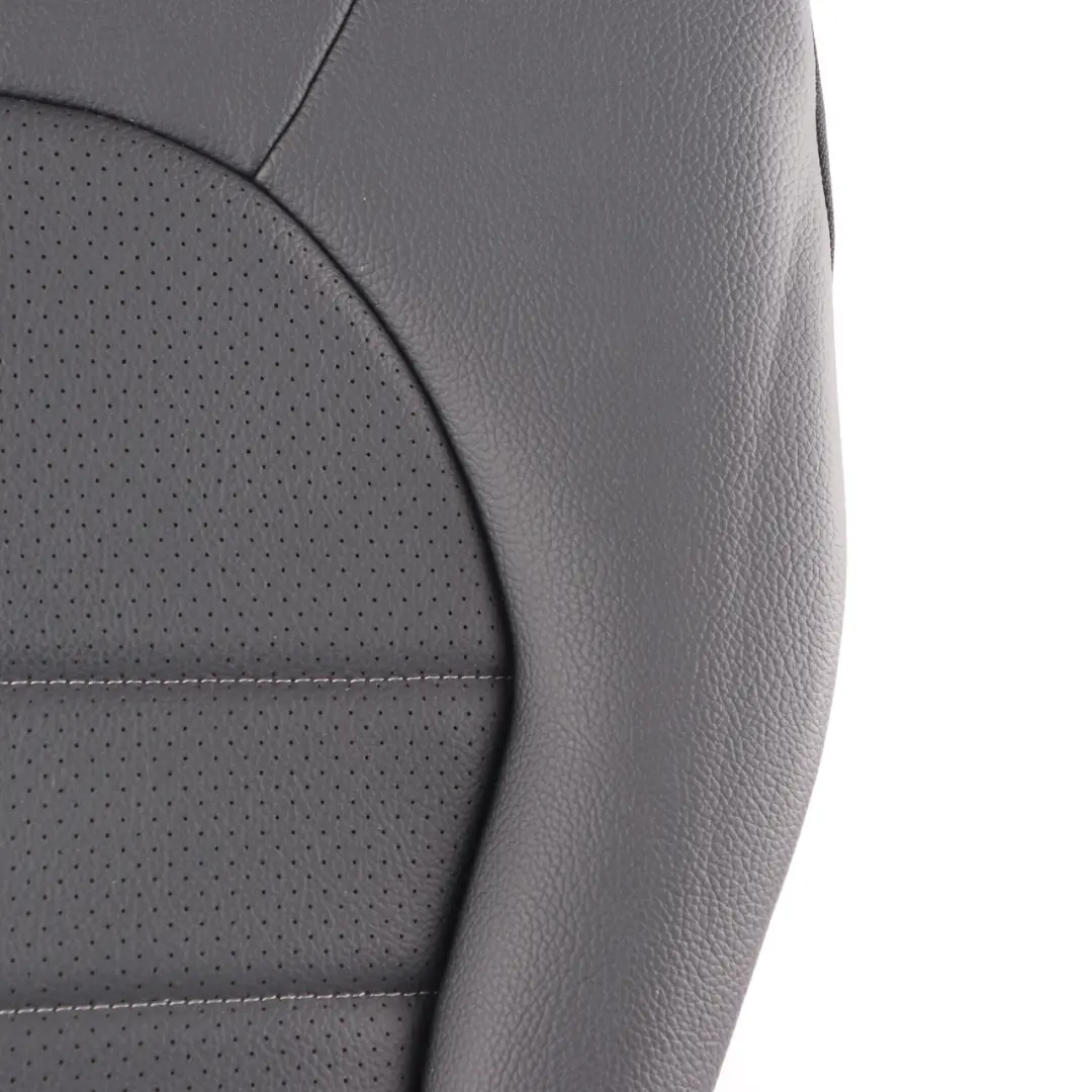 Backrest Left N/S Cover Trim Panel Imitation Leather to Mercedes W205 Rear Seat with Part number A2059202760 Mercedes W205 Rear Seat Backrest Left N/S Cover Trim Panel Imitation Leather - SKU A2059202760 - Part number A2059202760