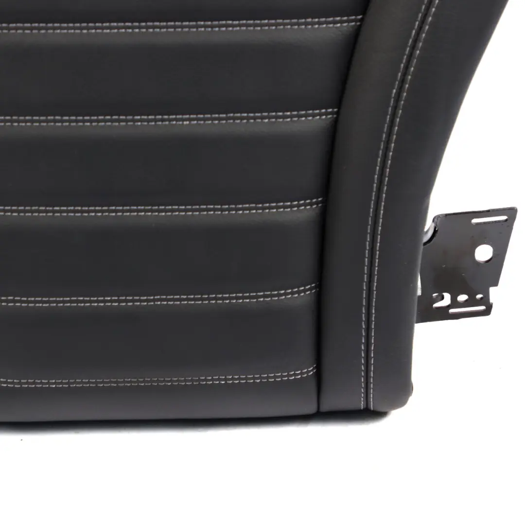 Backrest Left N/S Back Cover Trim Panel Black Leather to Mercedes W205 Rear Seat with Part number A2059203560 Mercedes W205 Rear Seat Backrest Left N/S Back Cover Trim Panel Black Leather - SKU A2059203560-1 - Part number A2059203560
