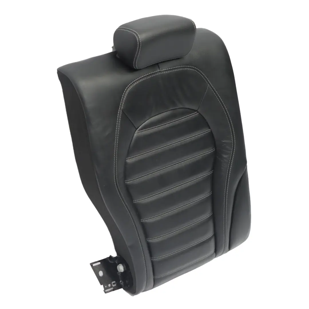Respaldo del asiento trasero derecho Cubierta ajuste cuero negro para Mercedes W205 con número de pieza A2059203660 Mercedes W205 Respaldo del asiento trasero derecho Cubierta ajuste cuero negro - SKU A2059203660-1 - Número de pieza A2059203660