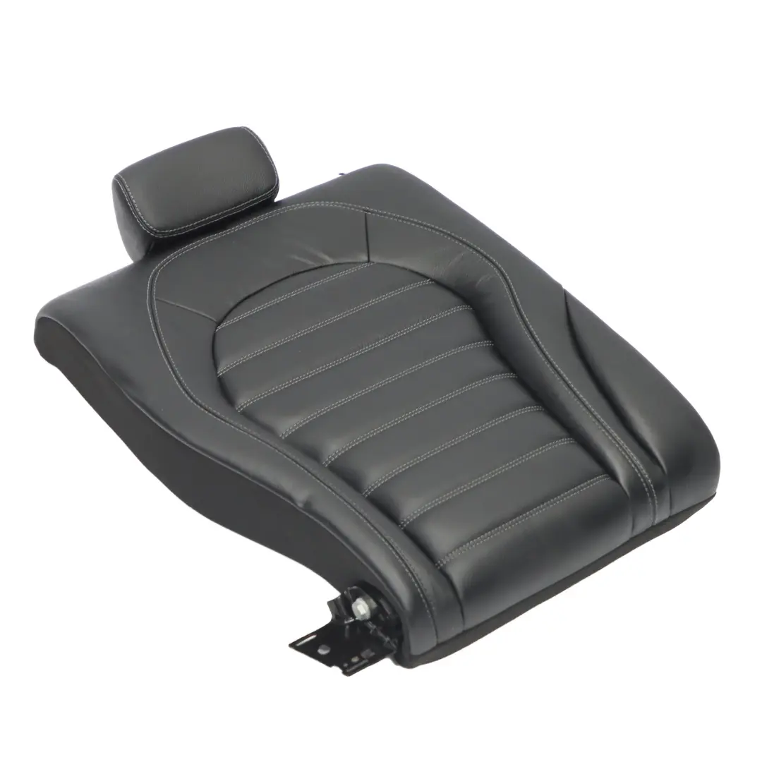 Rücksitzlehne Rechts Hinterer Umschlagschnitt Panel Schwarz Leder für Mercedes W205 mit Teilenummer A2059203660 Mercedes W205 Rücksitzlehne Rechts Hinterer Umschlagschnitt Panel Schwarz Leder - SKU A2059203660-1 - Teilenummer A2059203660