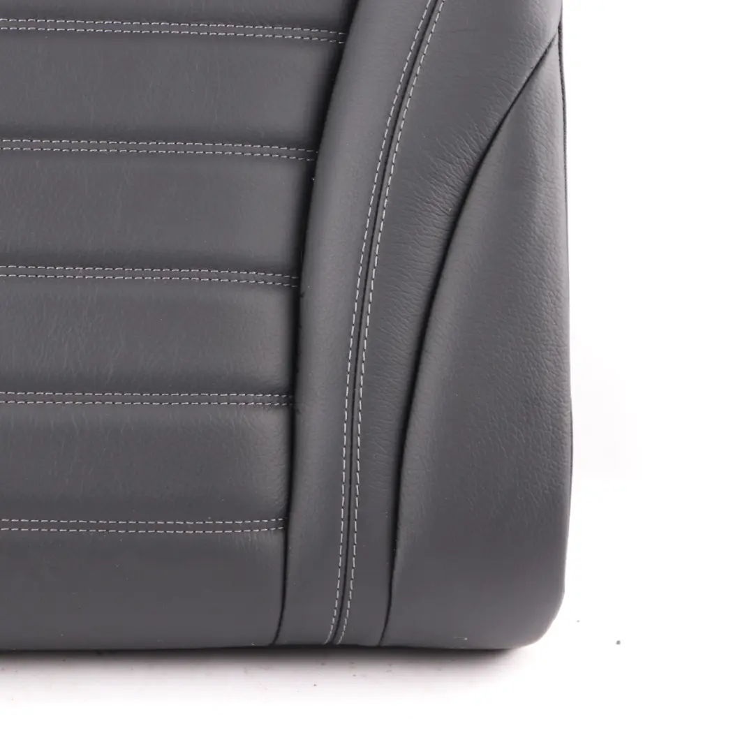 Mercedes W205 Rear Seat Backrest Right O/S Back Cover Trim Panel Black Leather - SKU A2059203660 - Part number A2059203660
