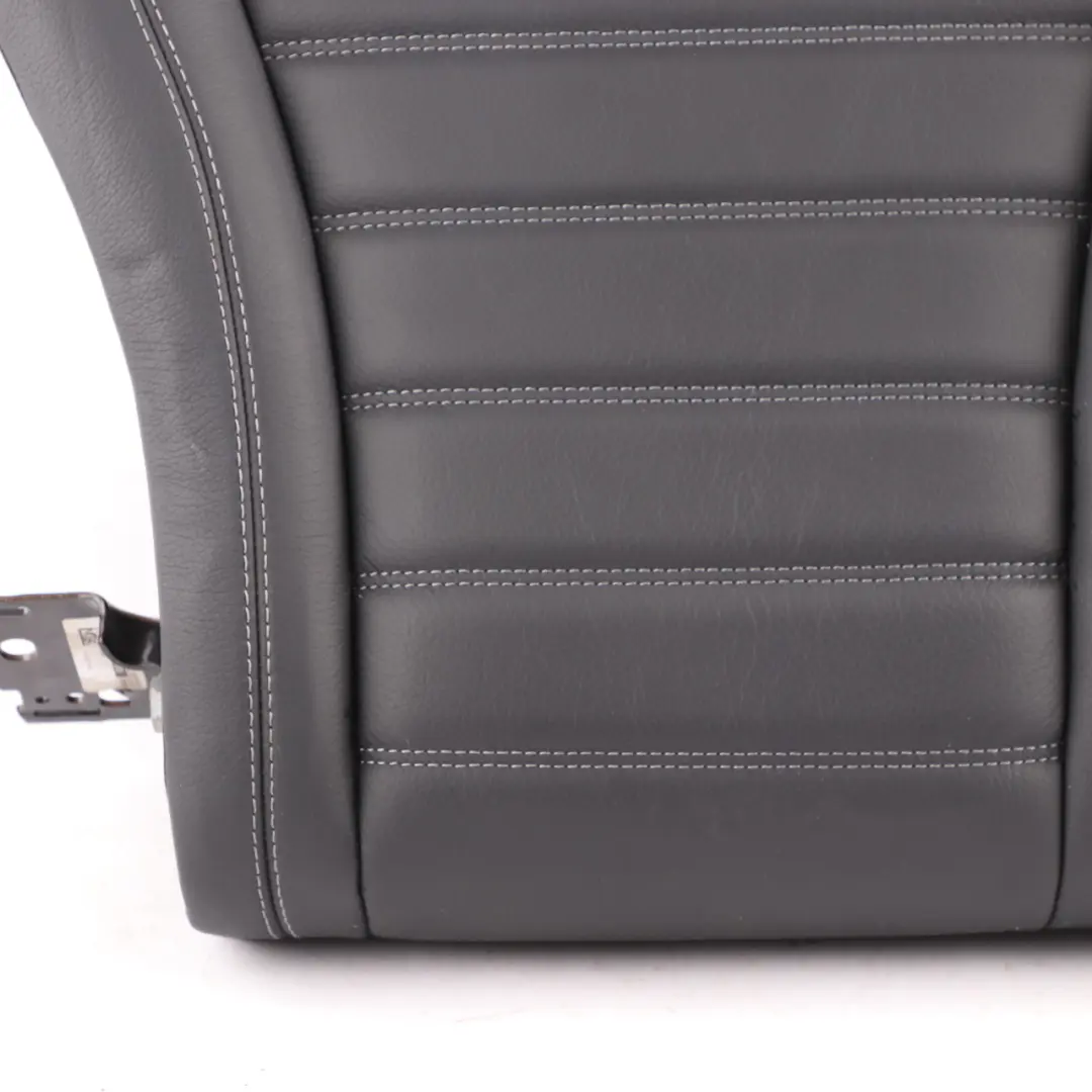 Mercedes W205 Rear Seat Backrest Right O/S Back Cover Trim Panel Black Leather - SKU A2059203660 - Part number A2059203660