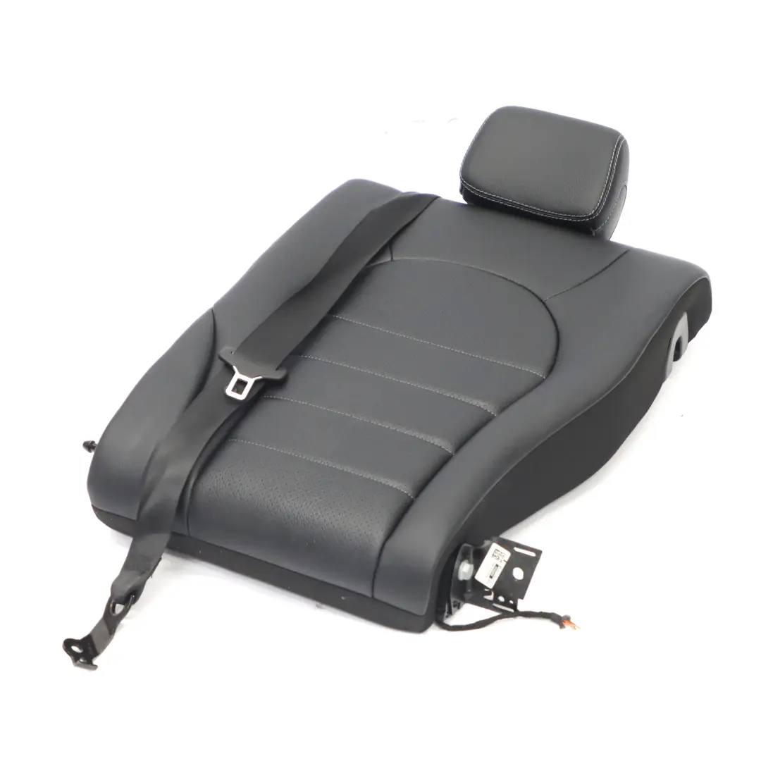 Mercedes S205 Respaldo Asiento Trasero Izquierdo Cubre Imitación Cuero Negro - SKU A2059204360 - Número de pieza A2059204360