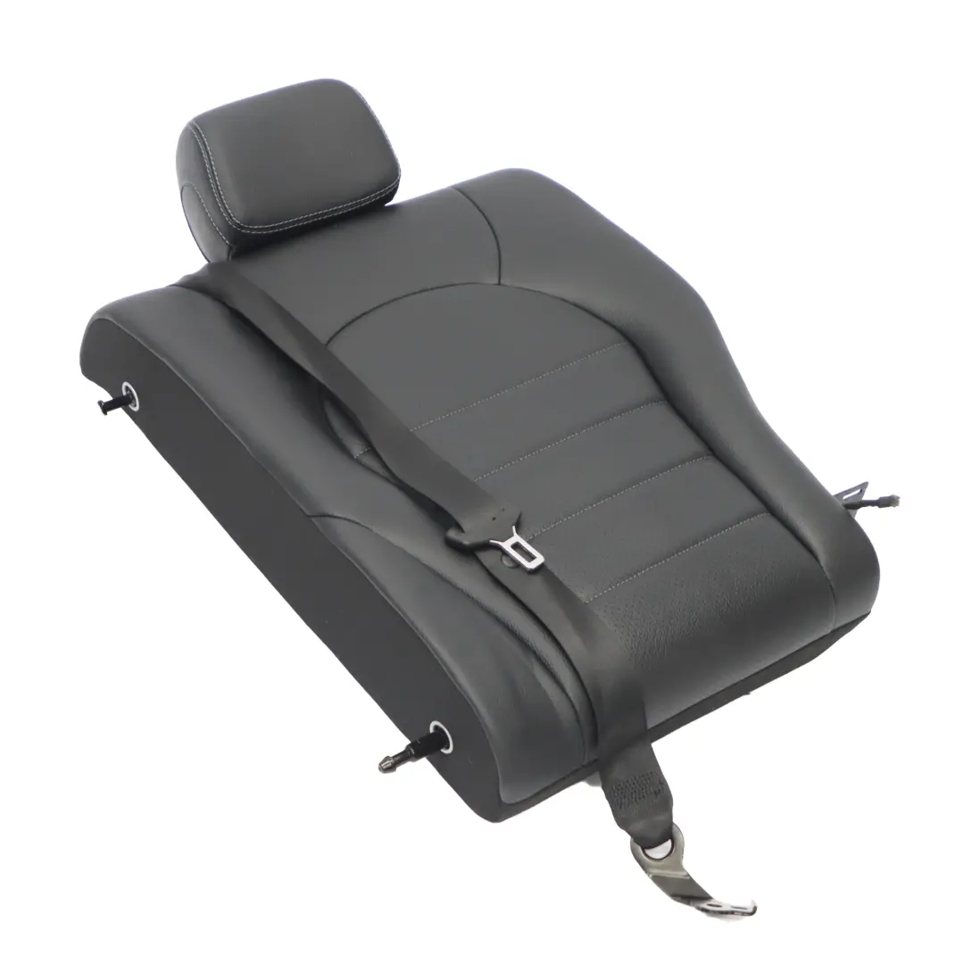 Mercedes S205 Rear Seat Backrest Left N/S Back Cover Black Imitation Leather - SKU A2059204360 - Part number A2059204360