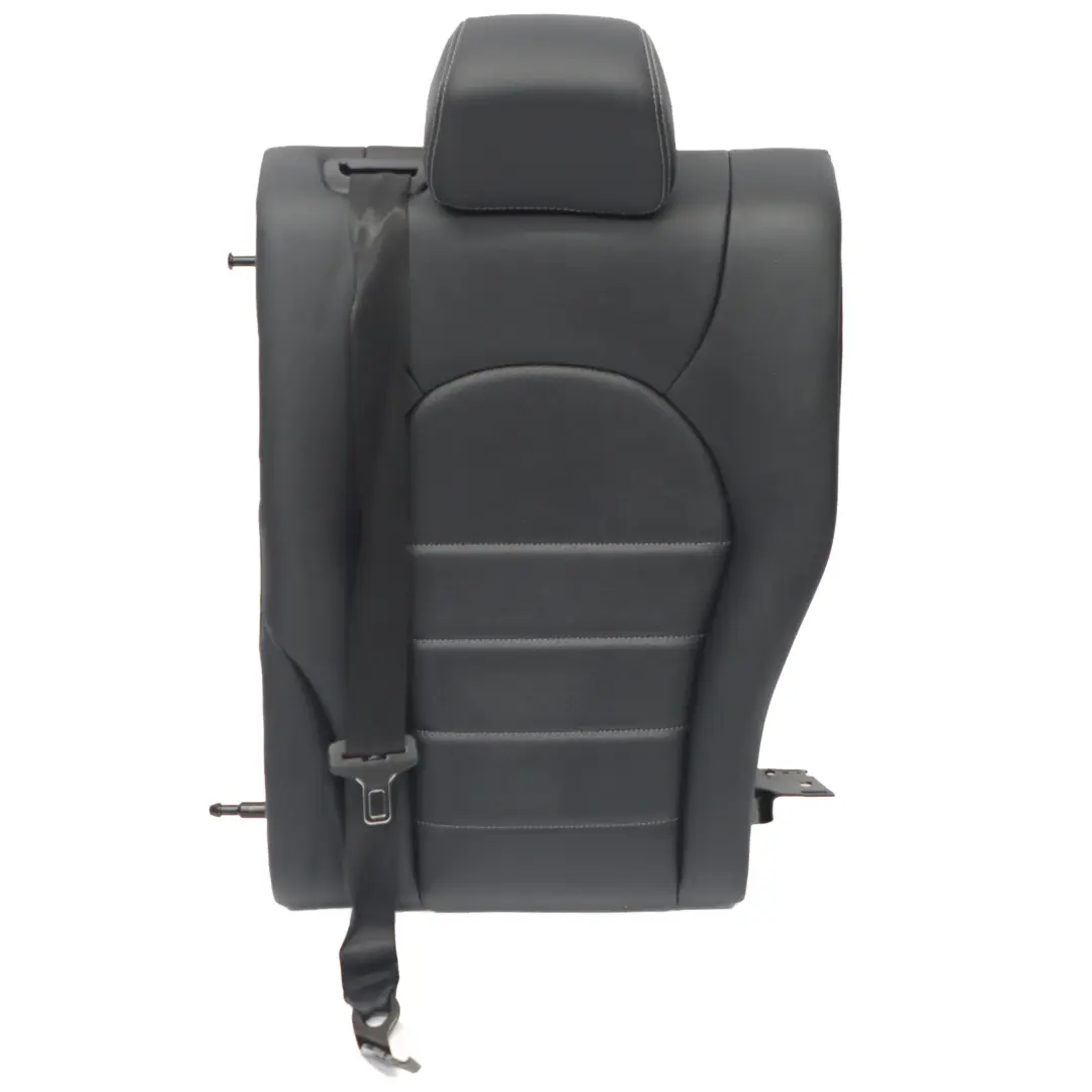 Mercedes S205 Respaldo Asiento Trasero Izquierdo Cubre Imitación Cuero Negro - SKU A2059204360 - Número de pieza A2059204360