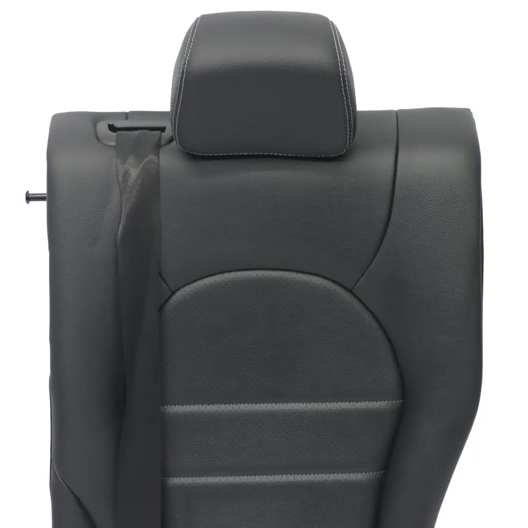 Mercedes S205 Rear Seat Backrest Left N/S Back Cover Black Imitation Leather - SKU A2059204360 - Part number A2059204360