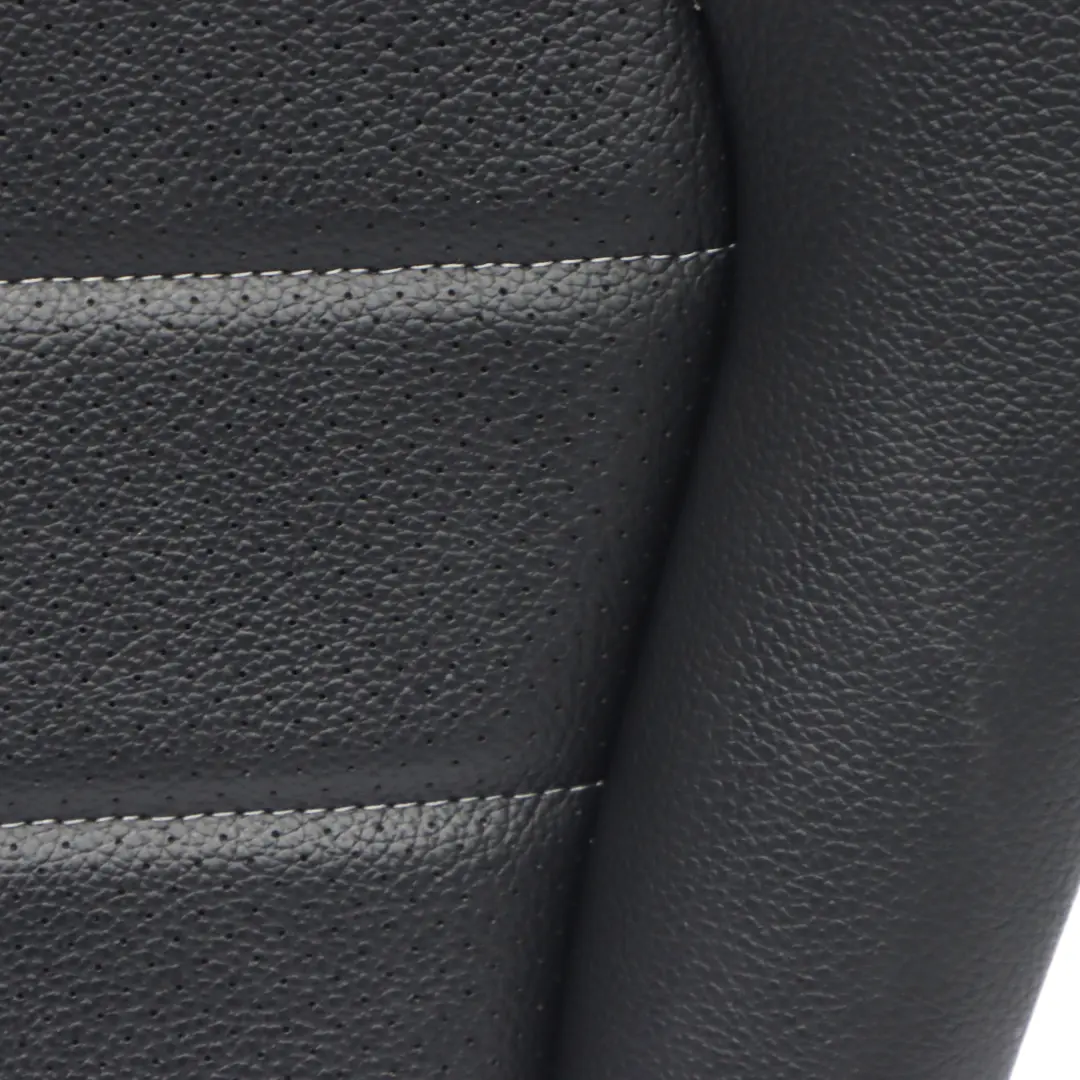 Dossier de siège arrière gauche Housse de dossier simili cuir noir pour Mercedes S205 à propos du numéro de pièce A2059204360 Mercedes S205 Dossier de siège arrière gauche Housse de dossier simili cuir noir - SKU A2059204360 - Numéro de pièce A2059204360