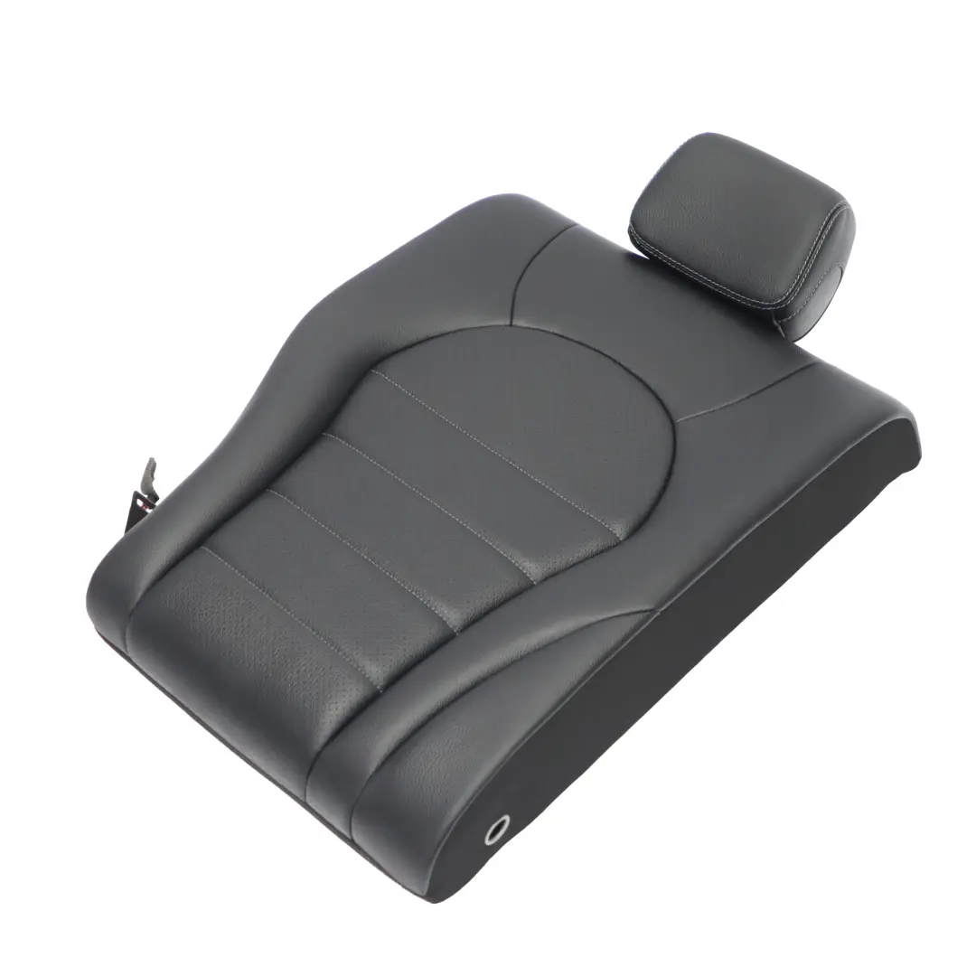 Respaldo Asiento Trasero Derecho Cubre Imitación Cuero Negro para Mercedes S205 con número de pieza A2059204460 Mercedes S205 Respaldo Asiento Trasero Derecho Cubre Imitación Cuero Negro - SKU A2059204460 - Número de pieza A2059204460