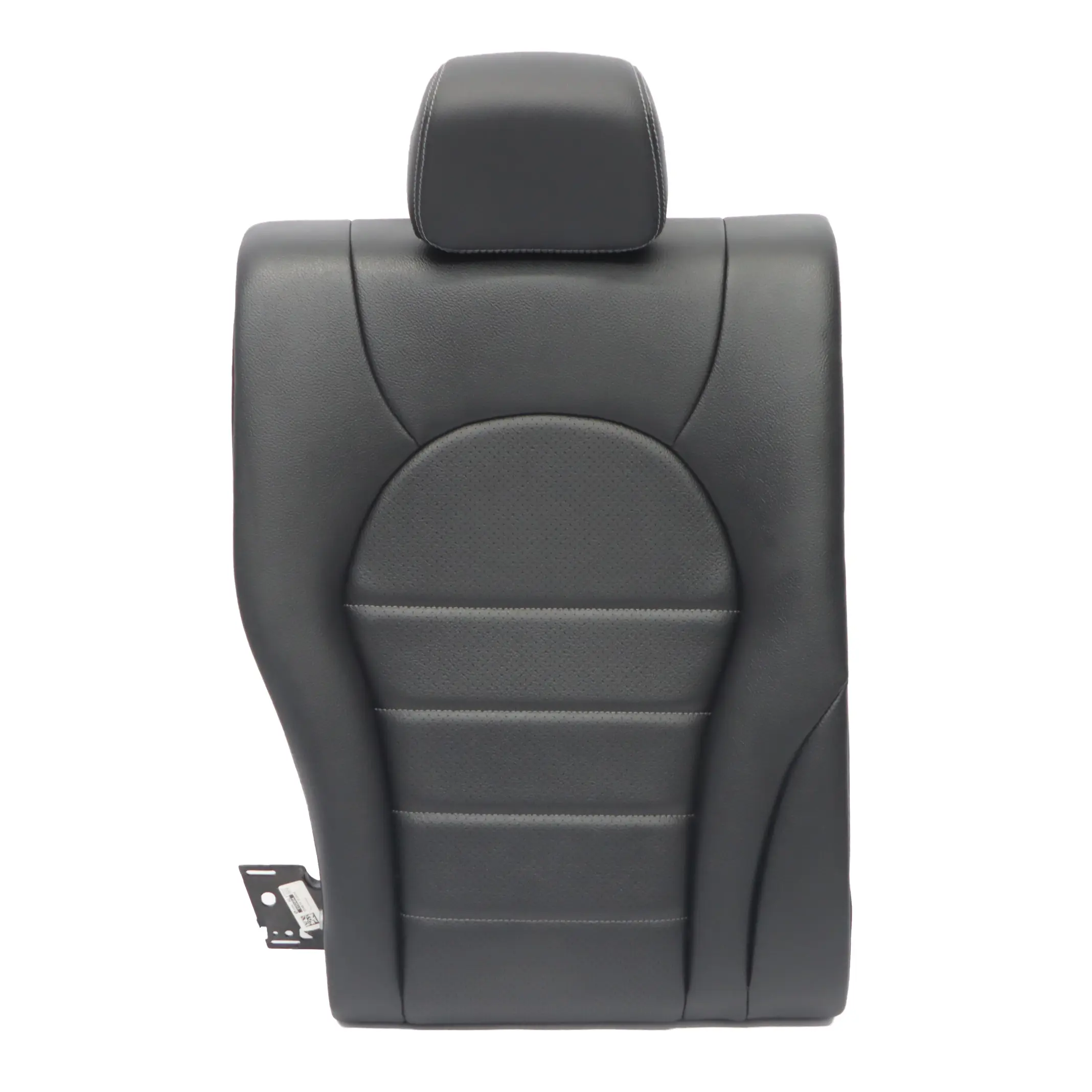 Mercedes S205 Rear Seat Backrest Right O/S Back Cover Black Imitation Leather