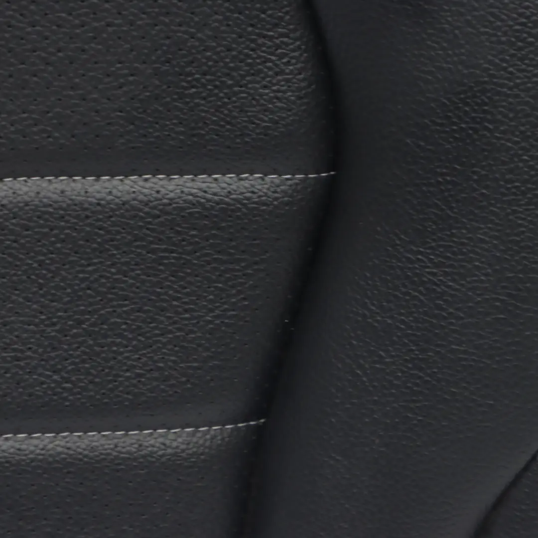 Mercedes S205 Respaldo Asiento Trasero Derecho Cubre Imitación Cuero Negro - SKU A2059204460 - Número de pieza A2059204460