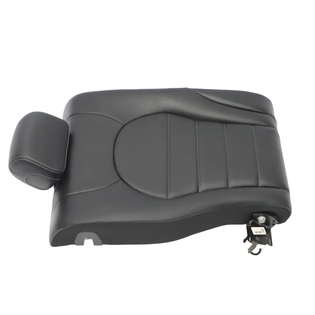 Respaldo Asiento Trasero Derecho Cubre Imitación Cuero Negro para Mercedes S205 con número de pieza A2059204460 Mercedes S205 Respaldo Asiento Trasero Derecho Cubre Imitación Cuero Negro - SKU A2059204460 - Número de pieza A2059204460