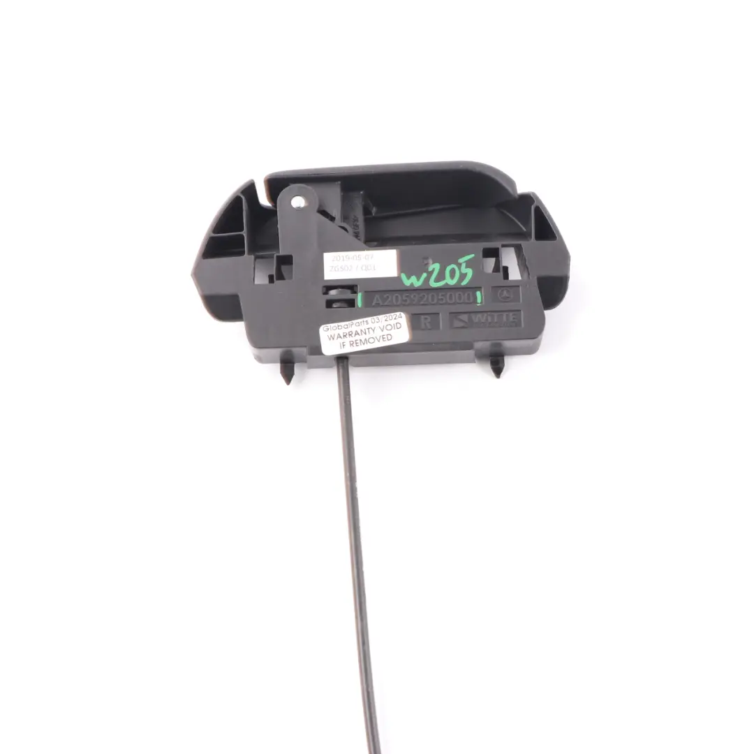  Maniglia di sblocco Mercedes W205 schienale pieghevole blocco destra - SKU A2059205000 - Numero di parte A2059205000