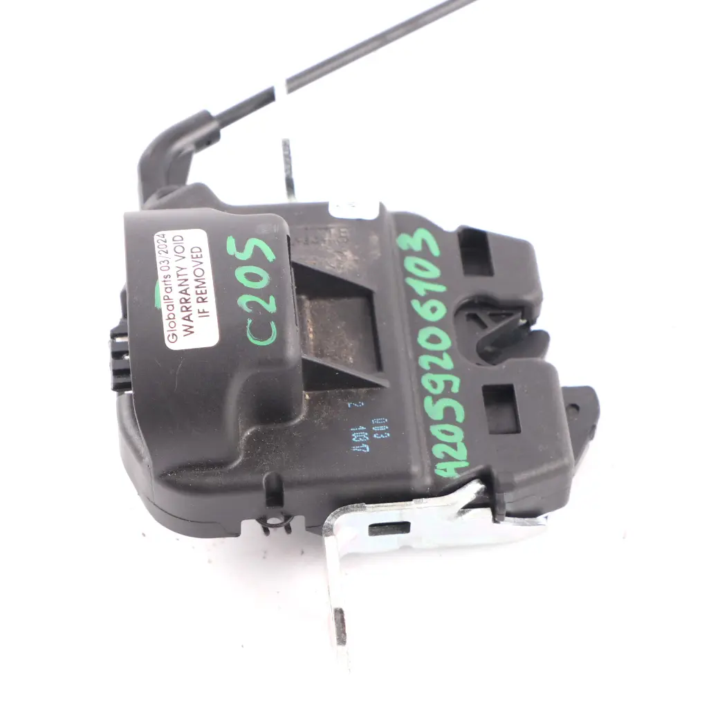 Verrouillage du dossier de siège arrière droite gauche pour Mercedes C205 à propos du numéro de pièce A2059206103 Mercedes C205 Verrouillage du dossier de siège arrière droite gauche - SKU A2059206103 - Numéro de pièce A2059206103