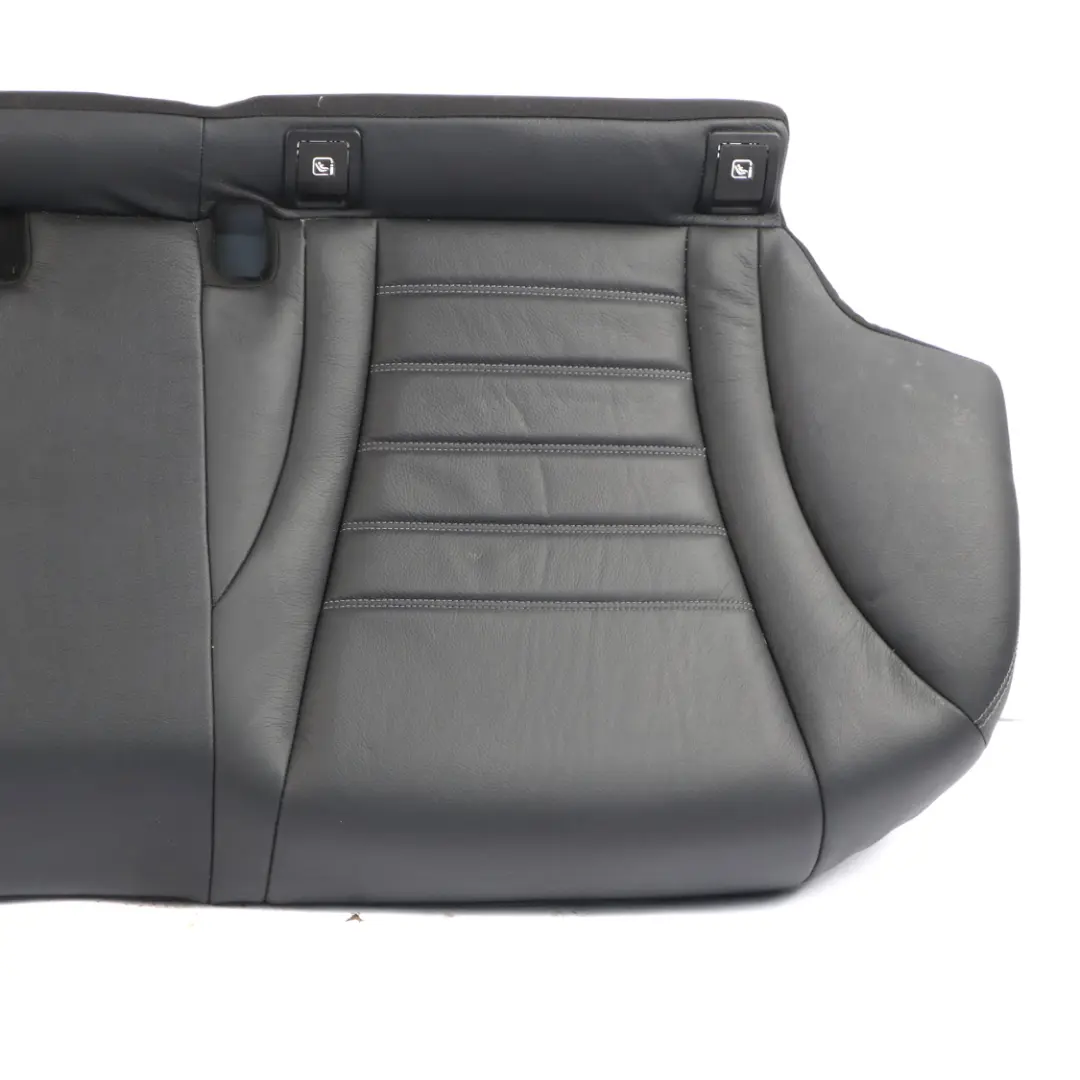 Mercedes W205 Rear Seat Bench Couch Covering Trim Seating Black Leather - SKU A2059206705 - Part number A2059206705