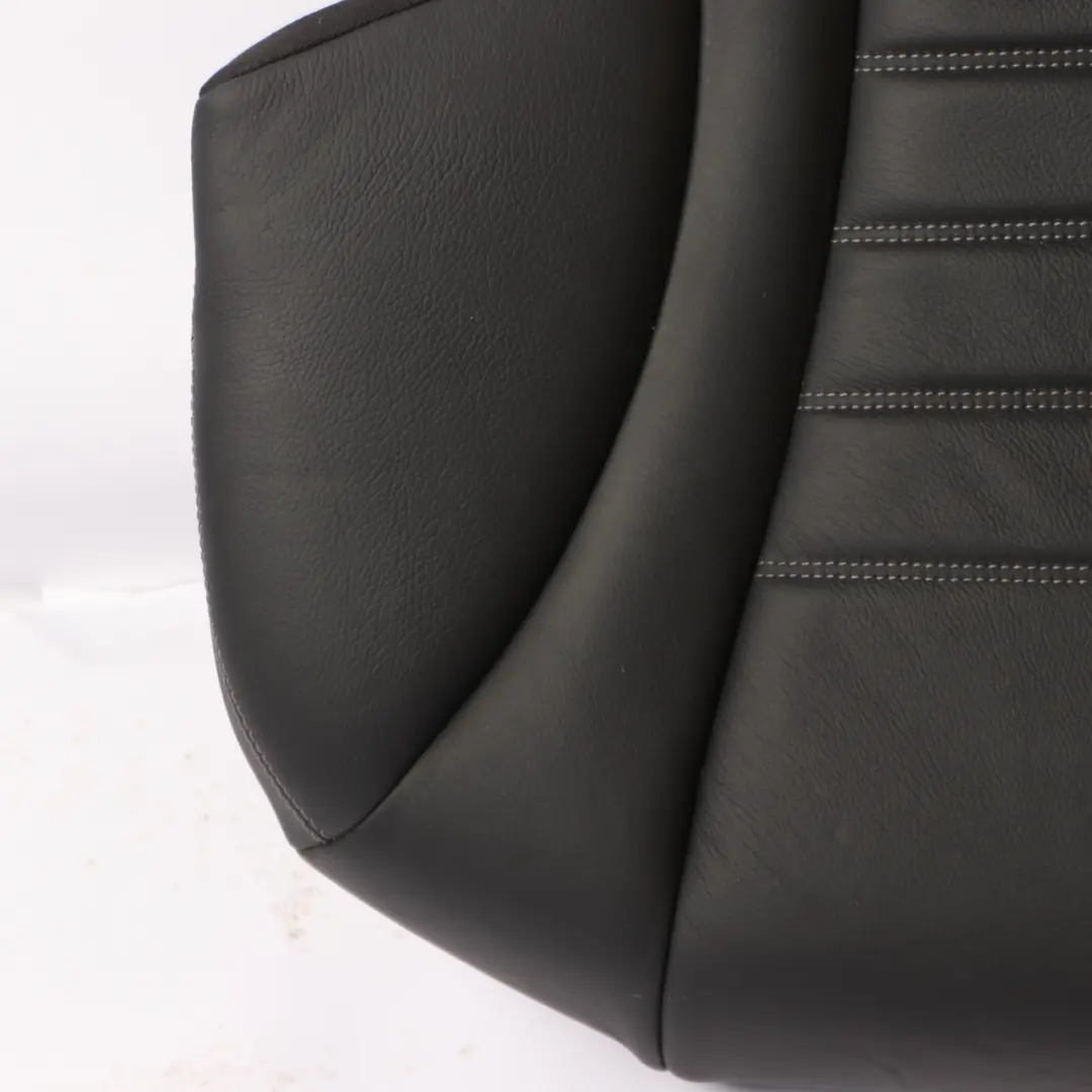 Bench Couch Covering Trim Seating Black Leather to Mercedes W205 Rear Seat with Part number A2059206705 Mercedes W205 Rear Seat Bench Couch Covering Trim Seating Black Leather - SKU A2059206705 - Part number A2059206705