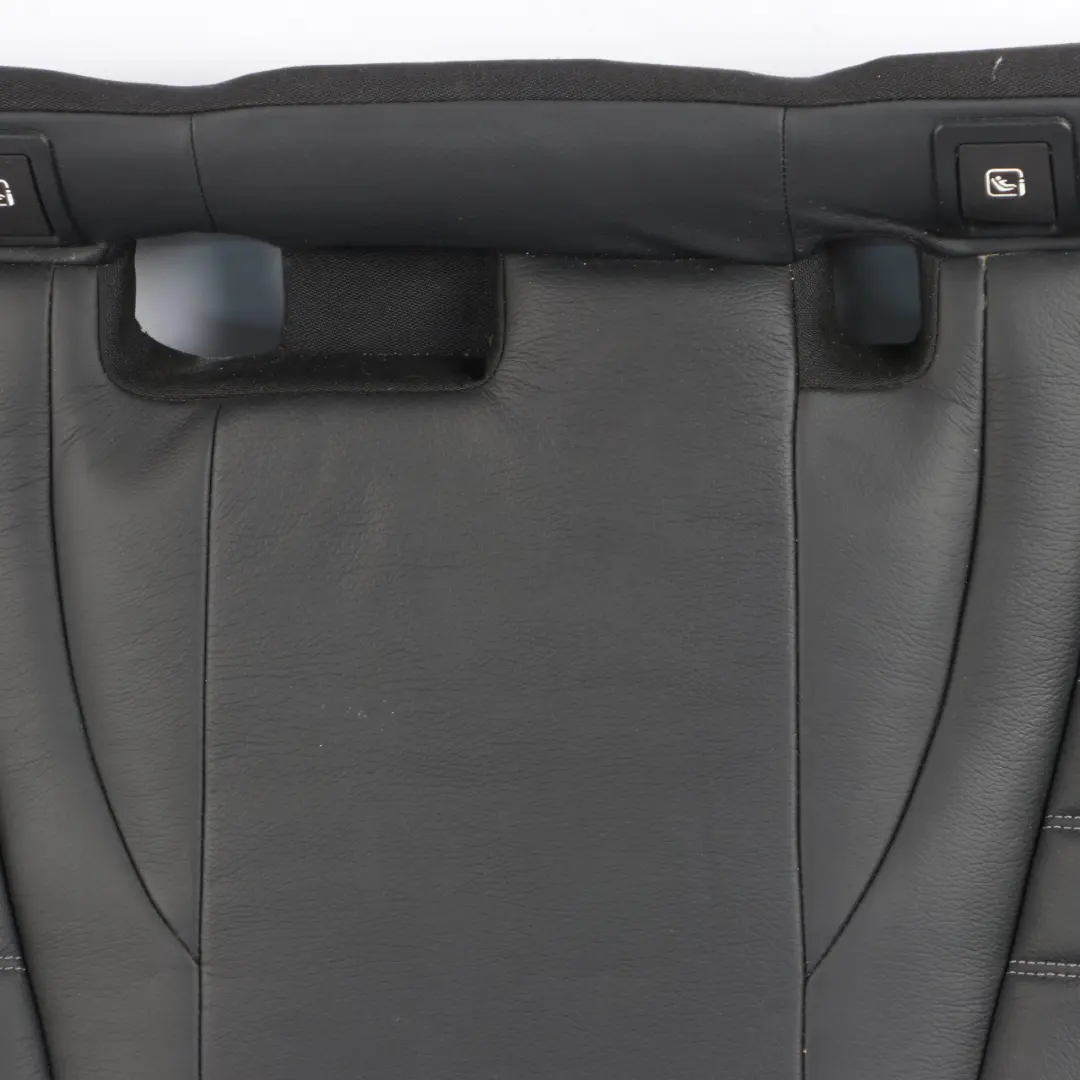 Mercedes W205 Rear Seat Bench Couch Covering Trim Seating Black Leather - SKU A2059206705 - Part number A2059206705