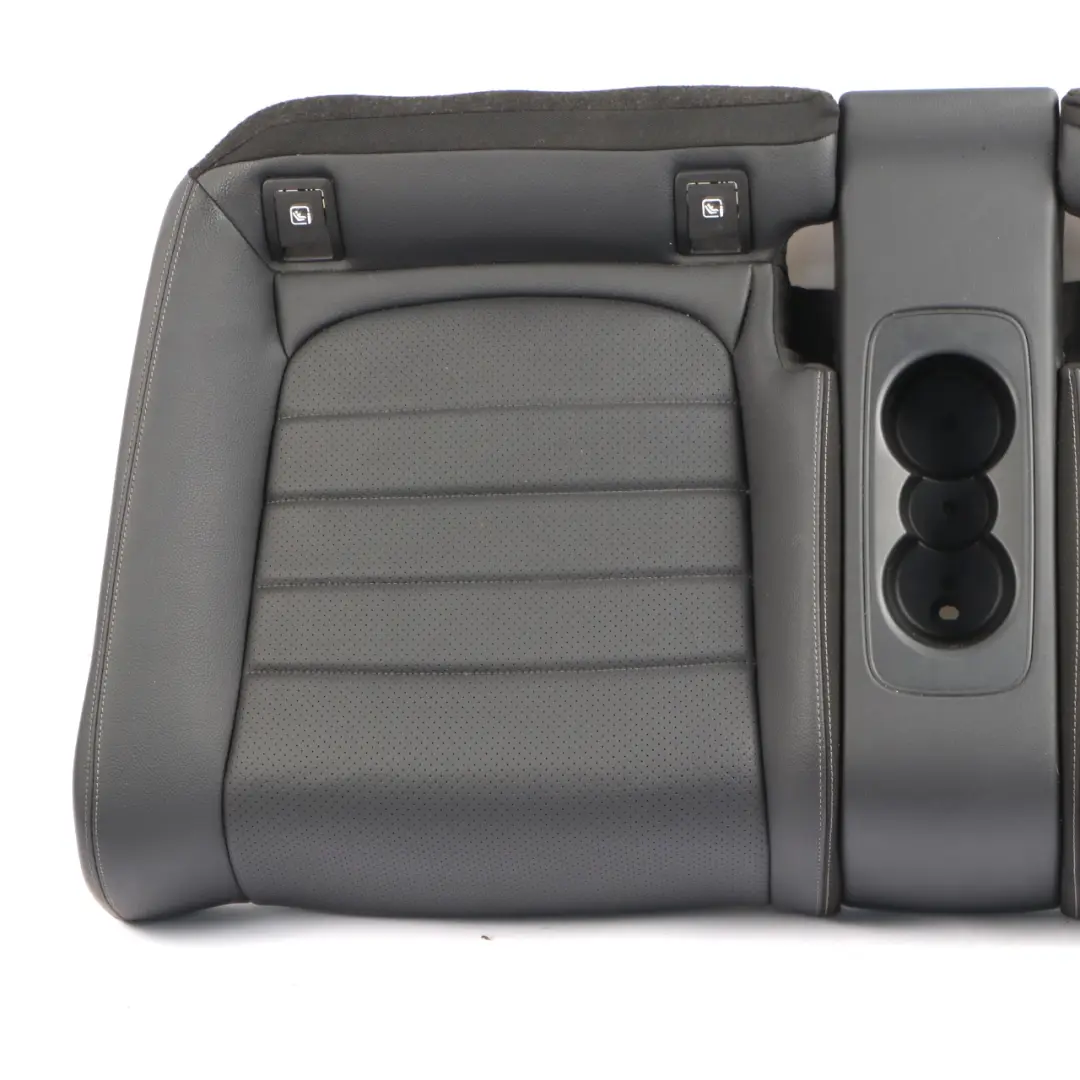 Mercedes C205 Rear Seat Bench Couch Covering Trim Black Imitation Leather - SKU A2059206901-1 - Part number A2059206901