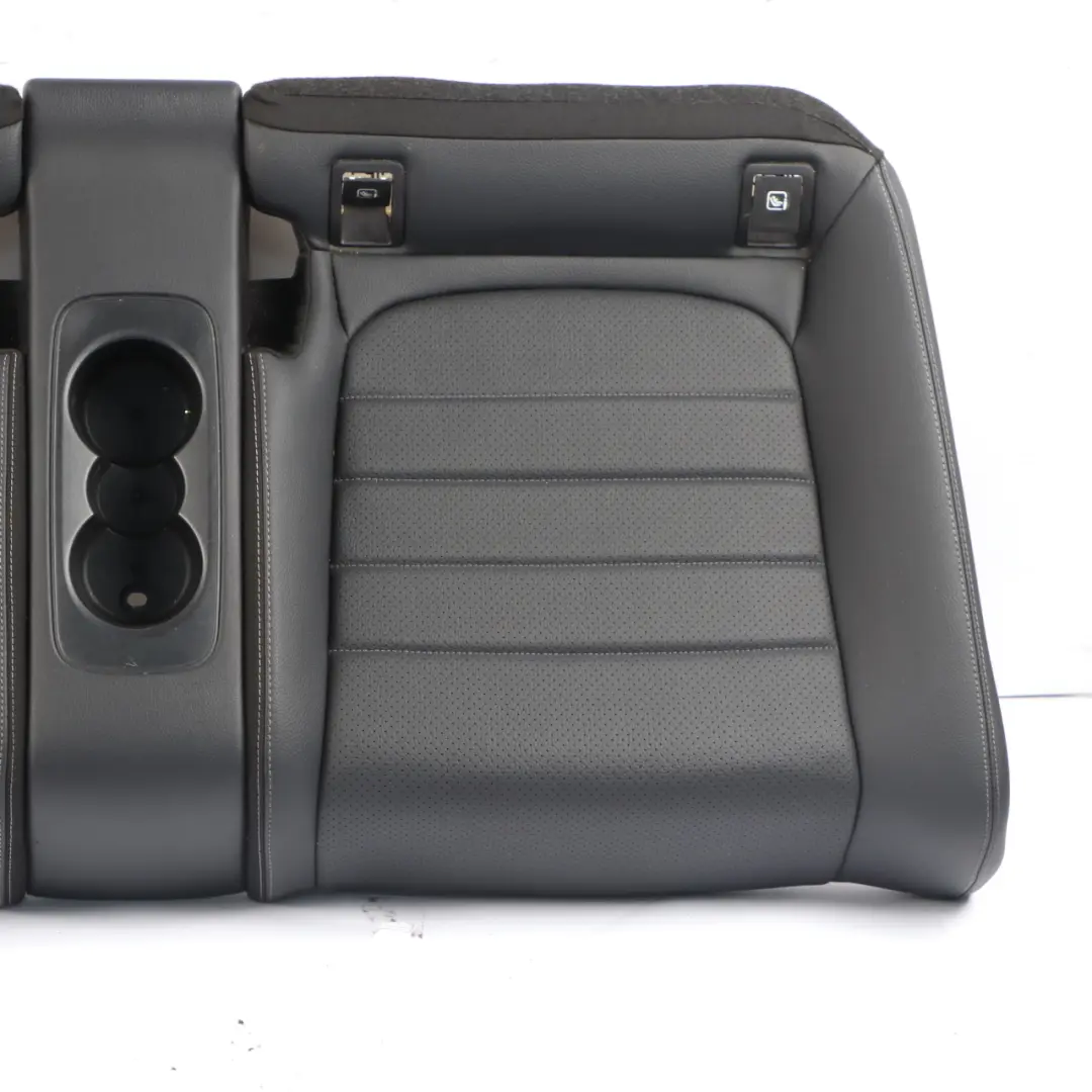 Mercedes C205 Rear Seat Bench Couch Covering Trim Black Imitation Leather - SKU A2059206901-1 - Part number A2059206901