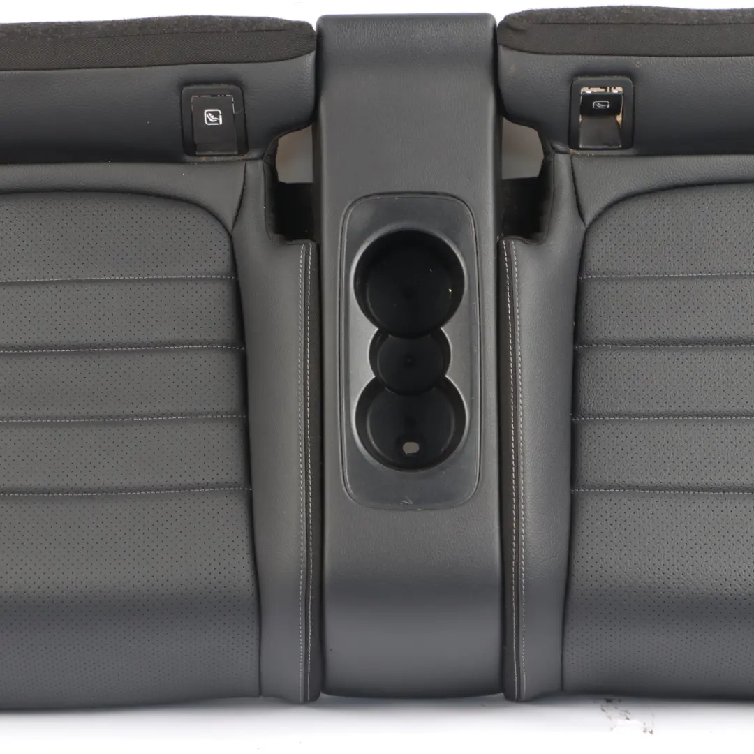 Mercedes C205 Rear Seat Bench Couch Covering Trim Black Imitation Leather - SKU A2059206901-1 - Part number A2059206901