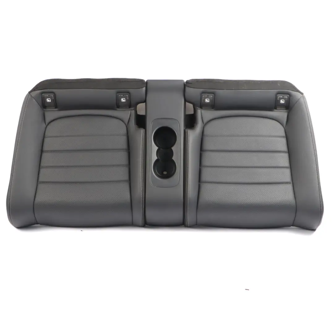 Mercedes C205 Rear Seat Bench Couch Covering Trim Black Imitation Leather - SKU A2059206901 - Part number A2059206901