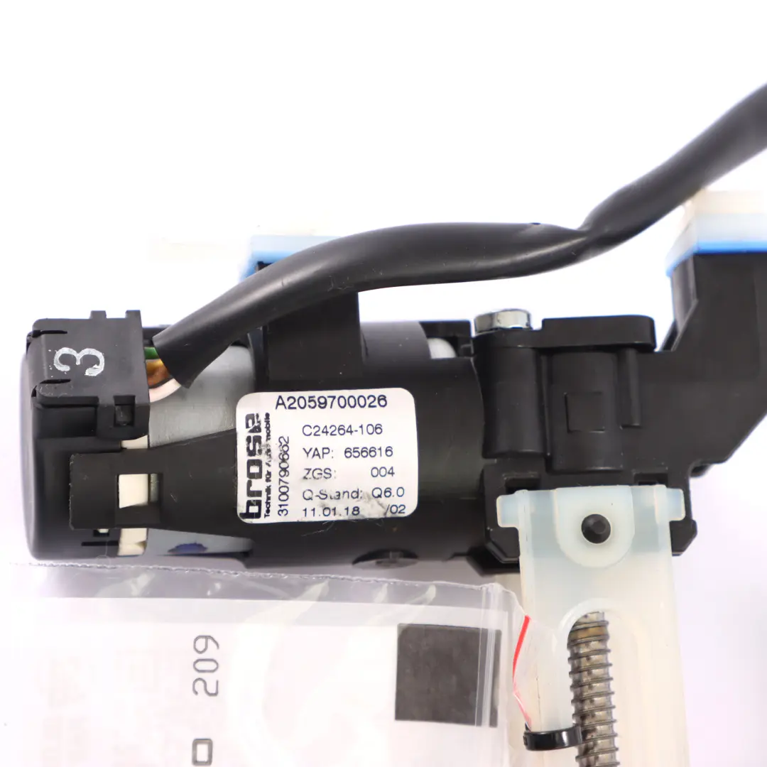 Mercedes W205 Front Seat Motor Headrest Drive Left Right N/O/S - SKU A2059700026-1 - Part number A2059700026