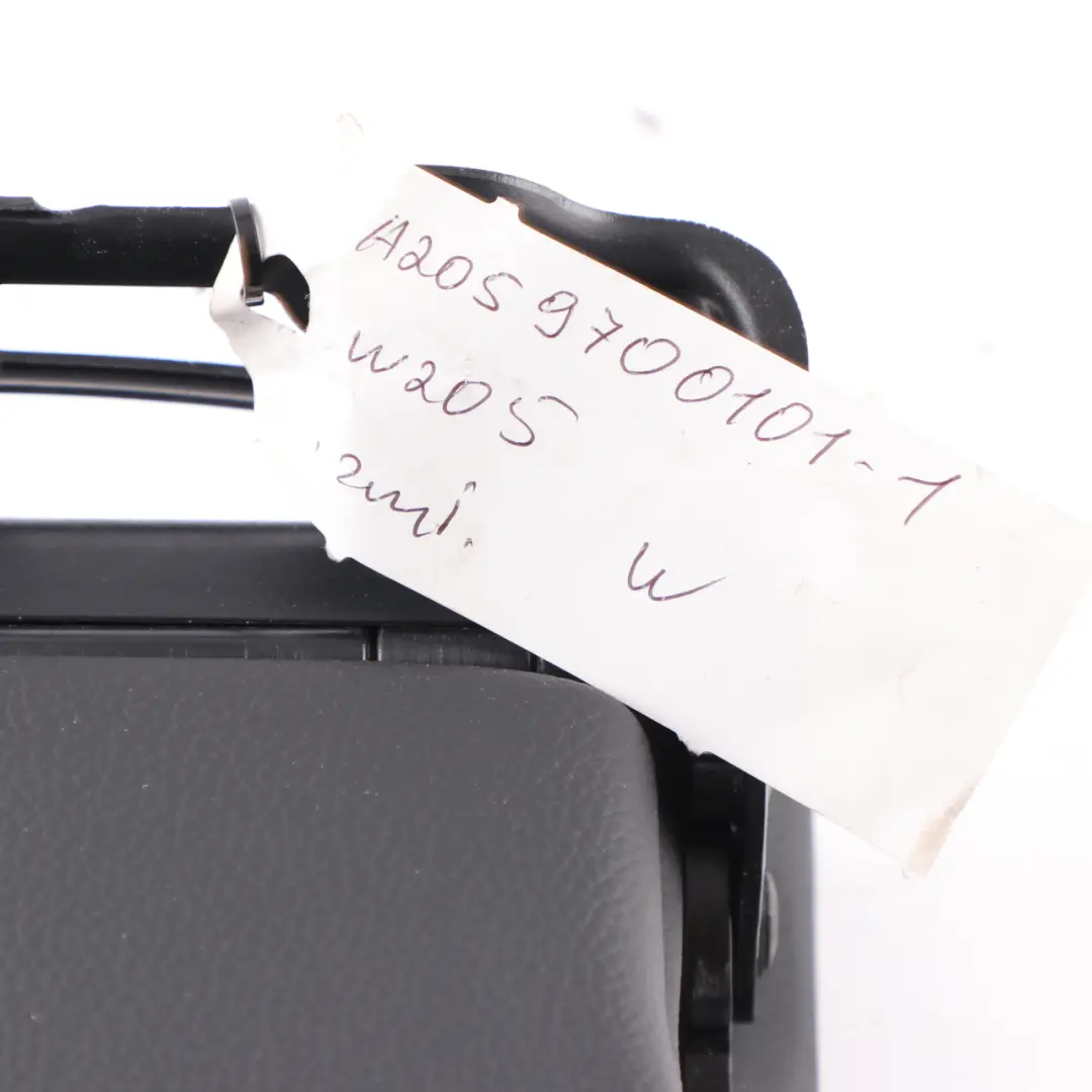  Apoyabrazos Trasero Mercedes W205 Trasero Funda Portavasos Cuero Negro - SKU A2059700101-1 - Número de pieza A2059700101