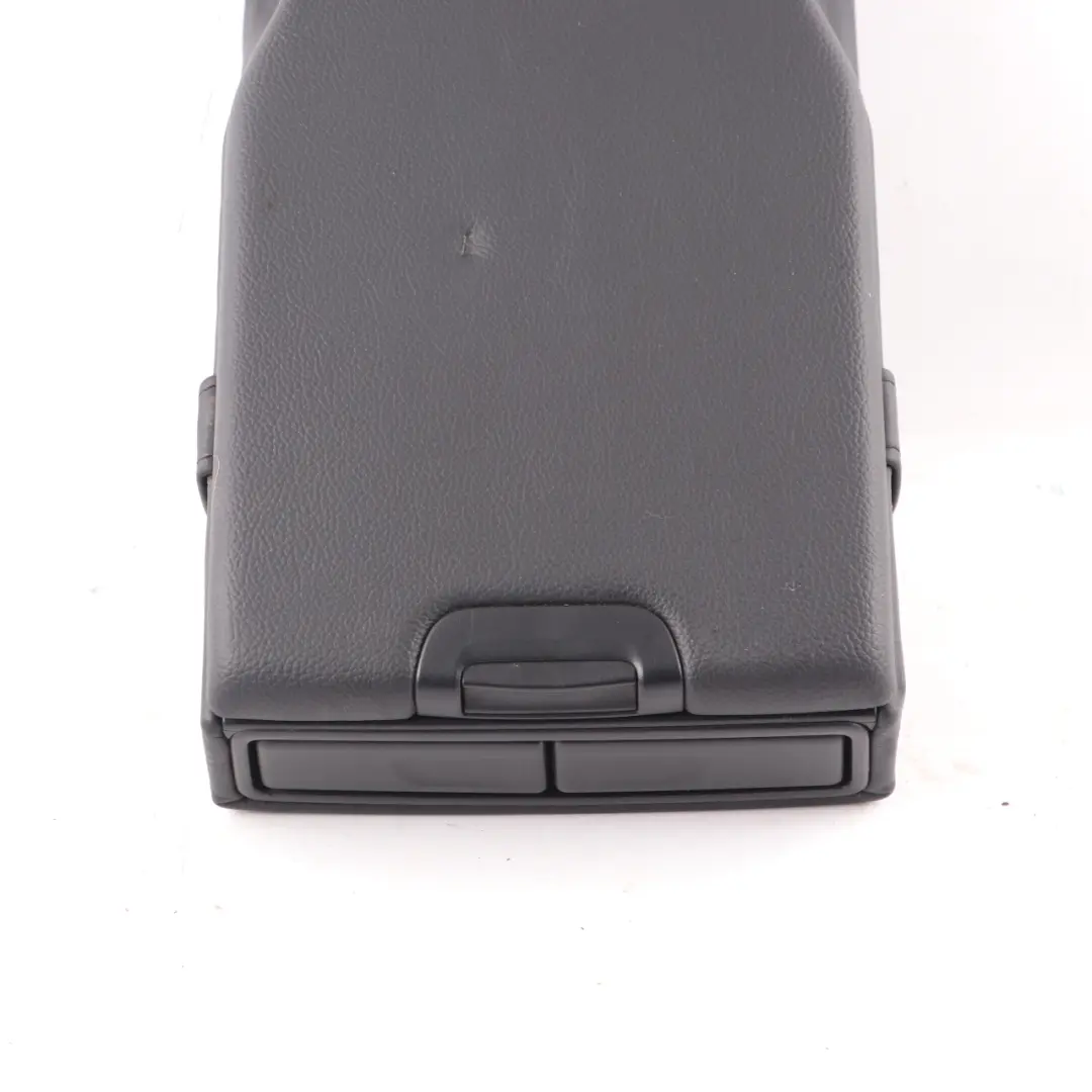 Armrest Mercedes W205 Rear Seat Arm Rest Cover Cup Holder Leather Black to Rear with Part number A2059700101 Rear Armrest Mercedes W205 Rear Seat Arm Rest Cover Cup Holder Leather Black - SKU A2059700101-1 - Part number A2059700101