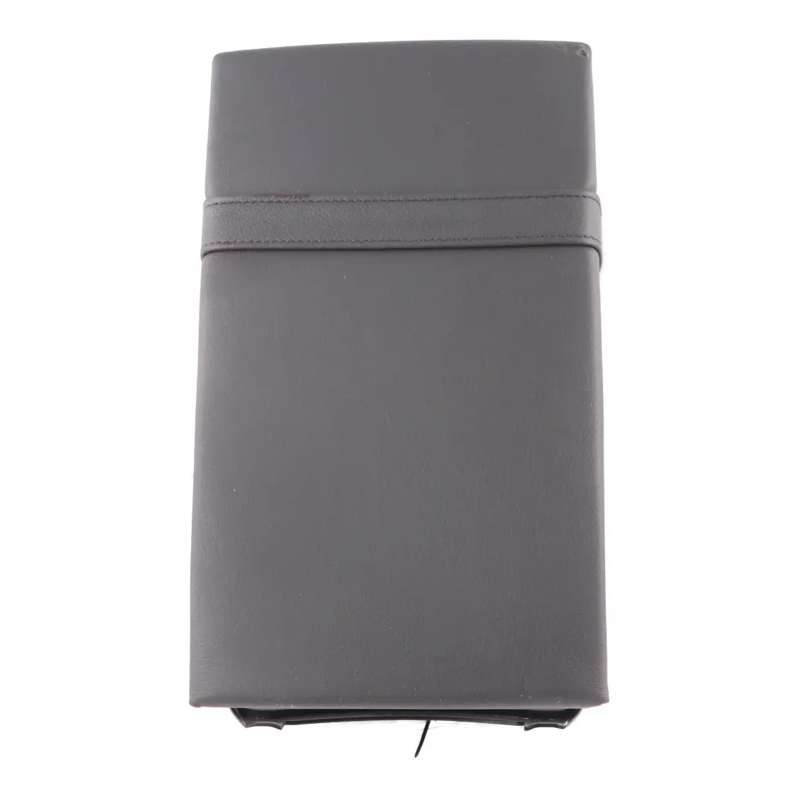 Apoyabrazos Trasero Mercedes W205 Trasero Funda Portavasos Cuero Negro