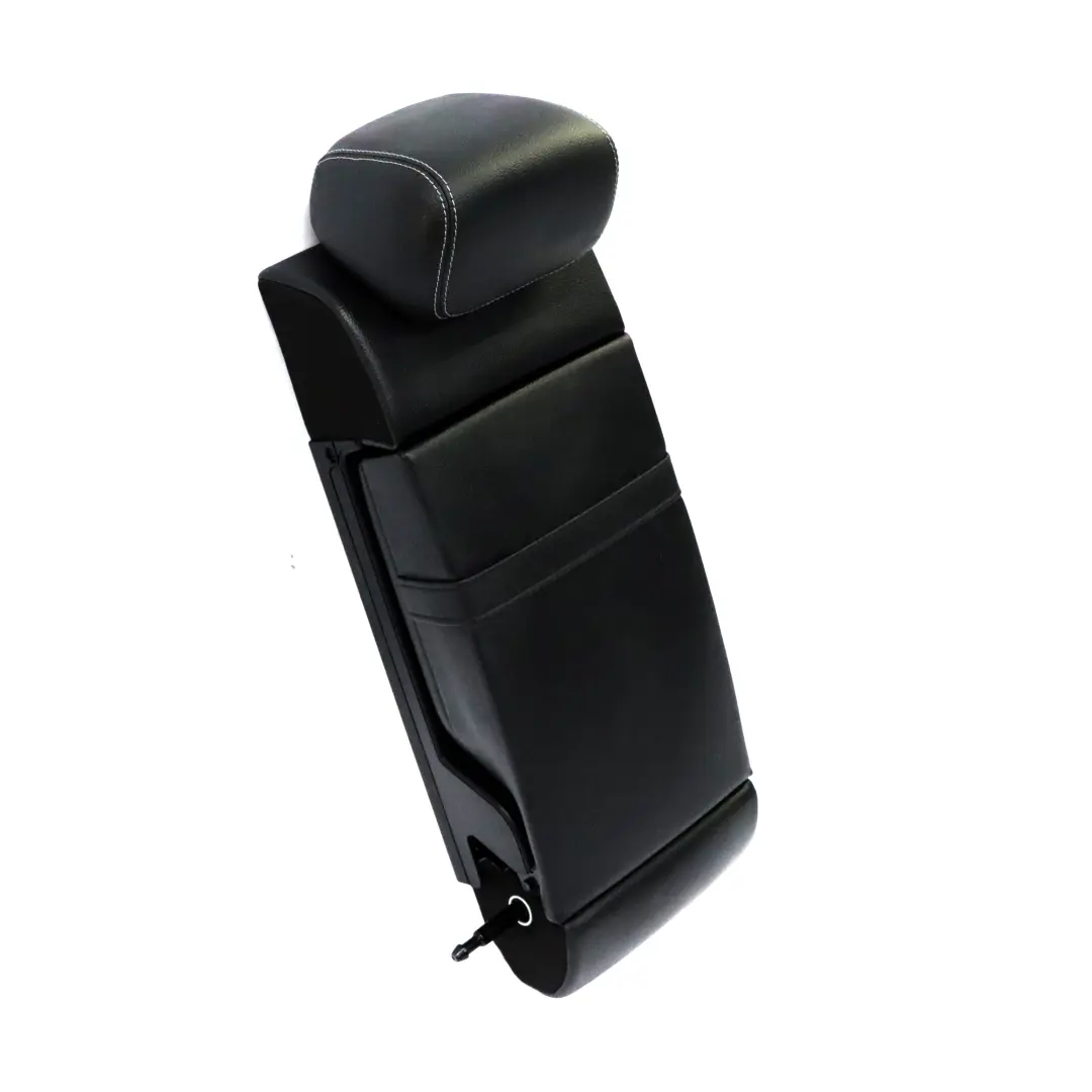 Mercedes W205 Podłokietnik Tylny Oparcia Kanapy Czarna Skóra - SKU A2059700201-4 - Numer Części A2059700101