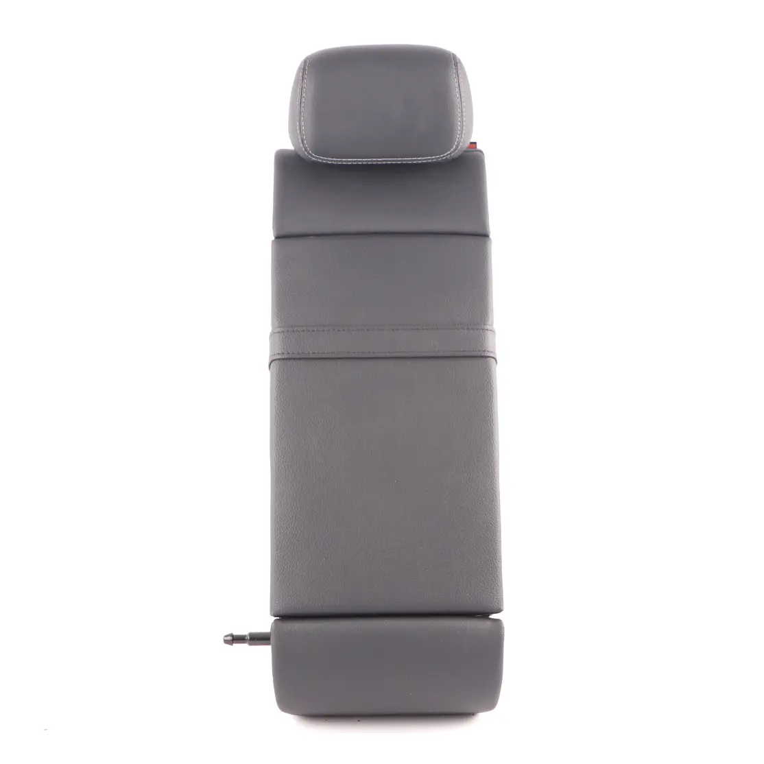 Mercedes W205 Reposabrazos Trasero Respaldo Asiento Cubierta Cuero Negro