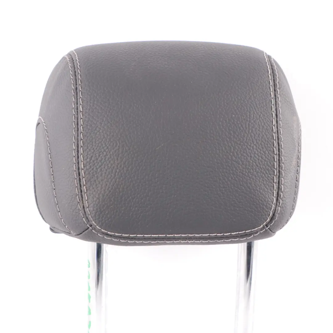 Mercedes W205 Seat Headrest Rear Left Right N/O/S Cover Black Leather - SKU A2059702950 - Part number A2059702950