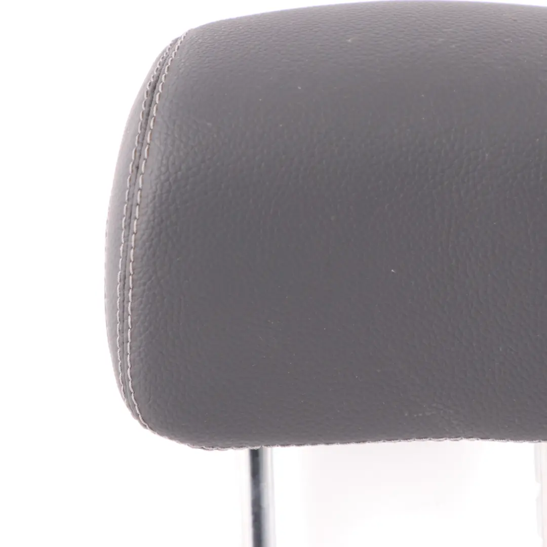 Mercedes W205 Seat Headrest Rear Left Right N/O/S Cover Black Leather - SKU A2059702950 - Part number A2059702950