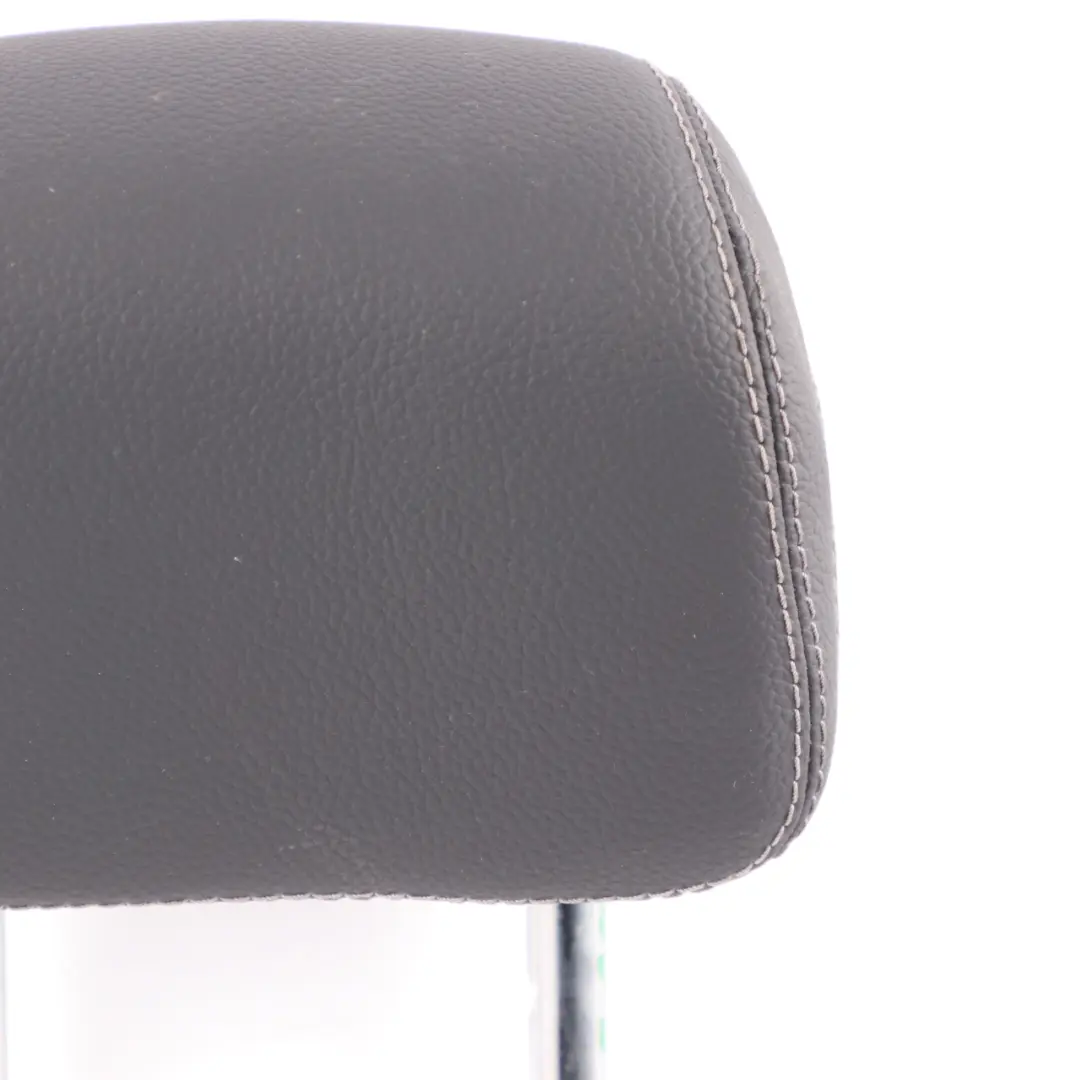 Mercedes W205 Seat Headrest Rear Left Right N/O/S Cover Black Leather - SKU A2059702950 - Part number A2059702950