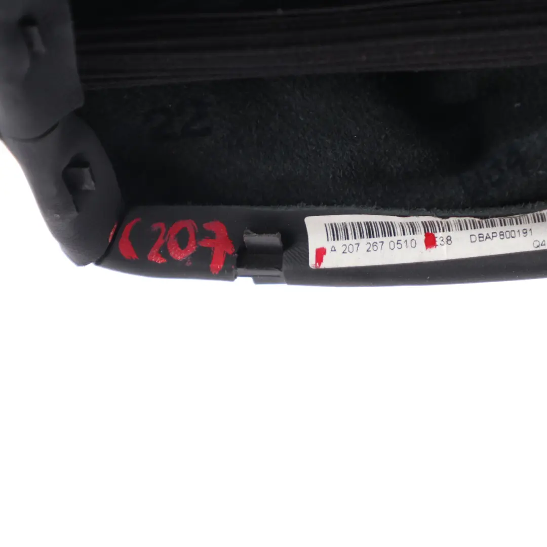 Mercedes C207 W207 Pomello cambio Coperchio leva selettore automatico 2072670510 - SKU A2072670510 - Numero di parte A2072670510