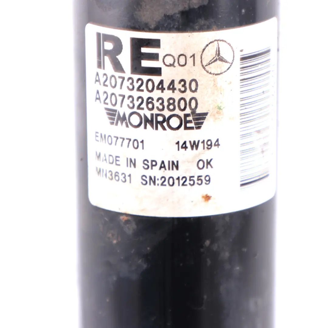  Stoßdämpfer Mercedes C204 C207 Federbein hinten rechts - SKU A2073204430 - Teilenummer A2073204430