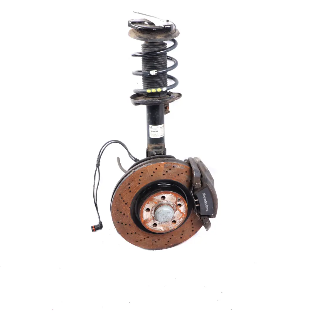 E250 CDI Anteriore Sinistra Sospensione Gamba Freno Ruota Mozzo per Mercedes C207 con numero di parte A2073231300 Mercedes C207 E250 CDI Anteriore Sinistra Sospensione Gamba Freno Ruota Mozzo - SKU A2073231300-1 - Numero di parte A2073231300