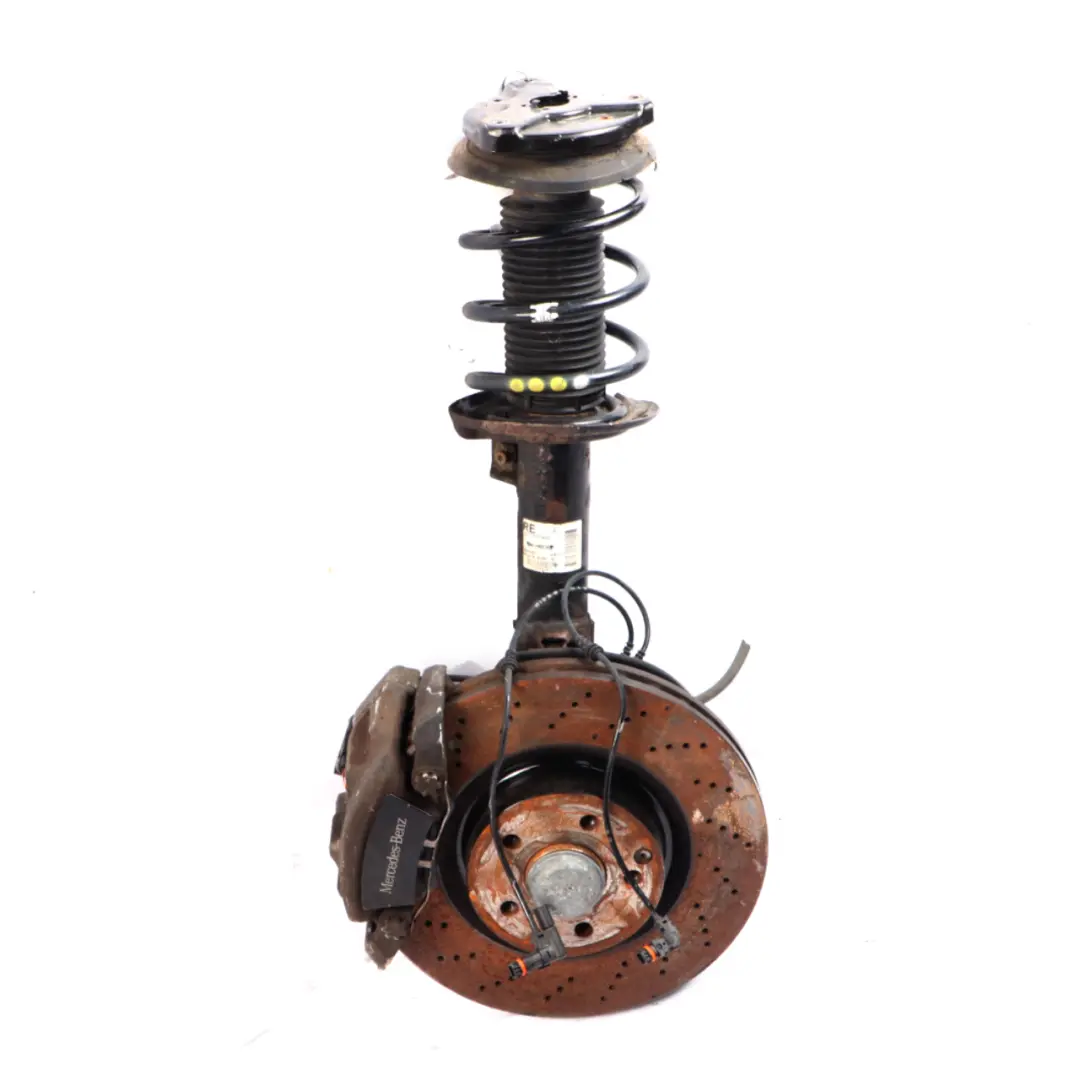 E250 anteriore destro sospensione gamba freno disco ruota mozzo per Mercedes C207 con numero di parte A2073231400 Mercedes C207 E250 anteriore destro sospensione gamba freno disco ruota mozzo - SKU A2073231400-1 - Numero di parte A2073231400
