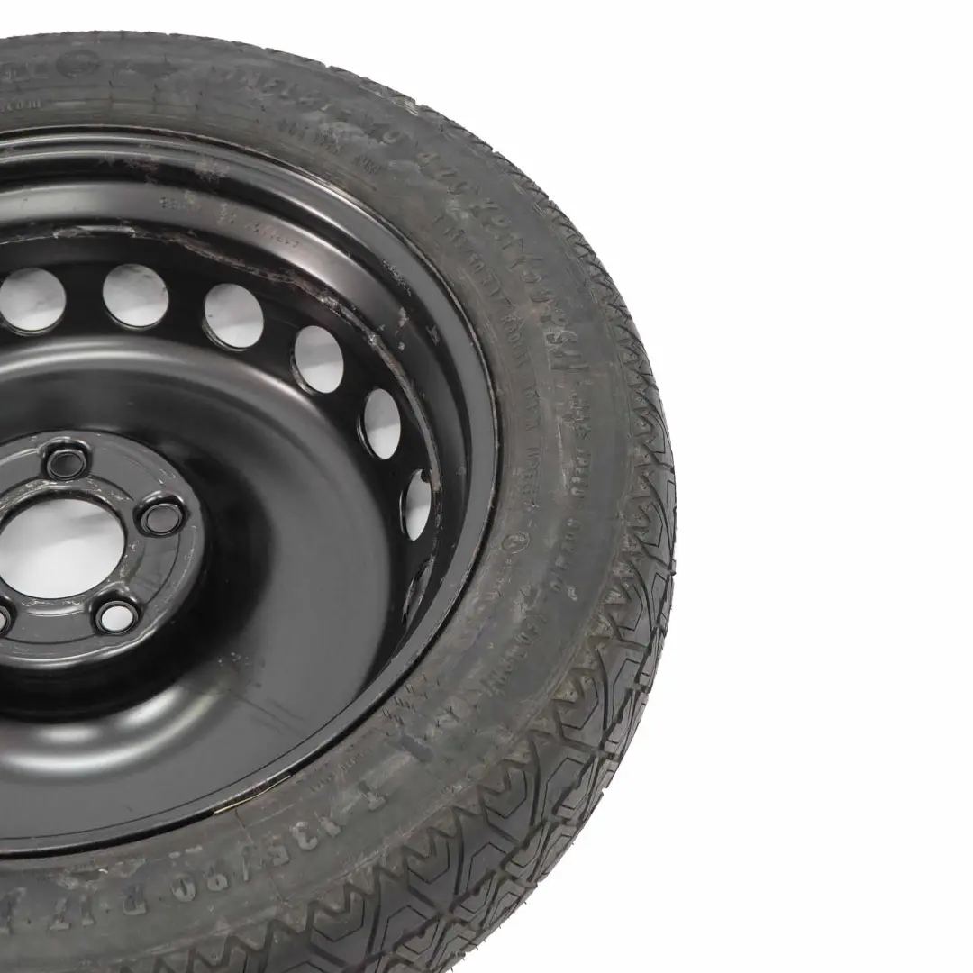 Mercedes W204 W207 Ruota scorta acciaio Pneumatico R17 3.5J 135/80 - SKU A2074000102 - Numero di parte A2074000102