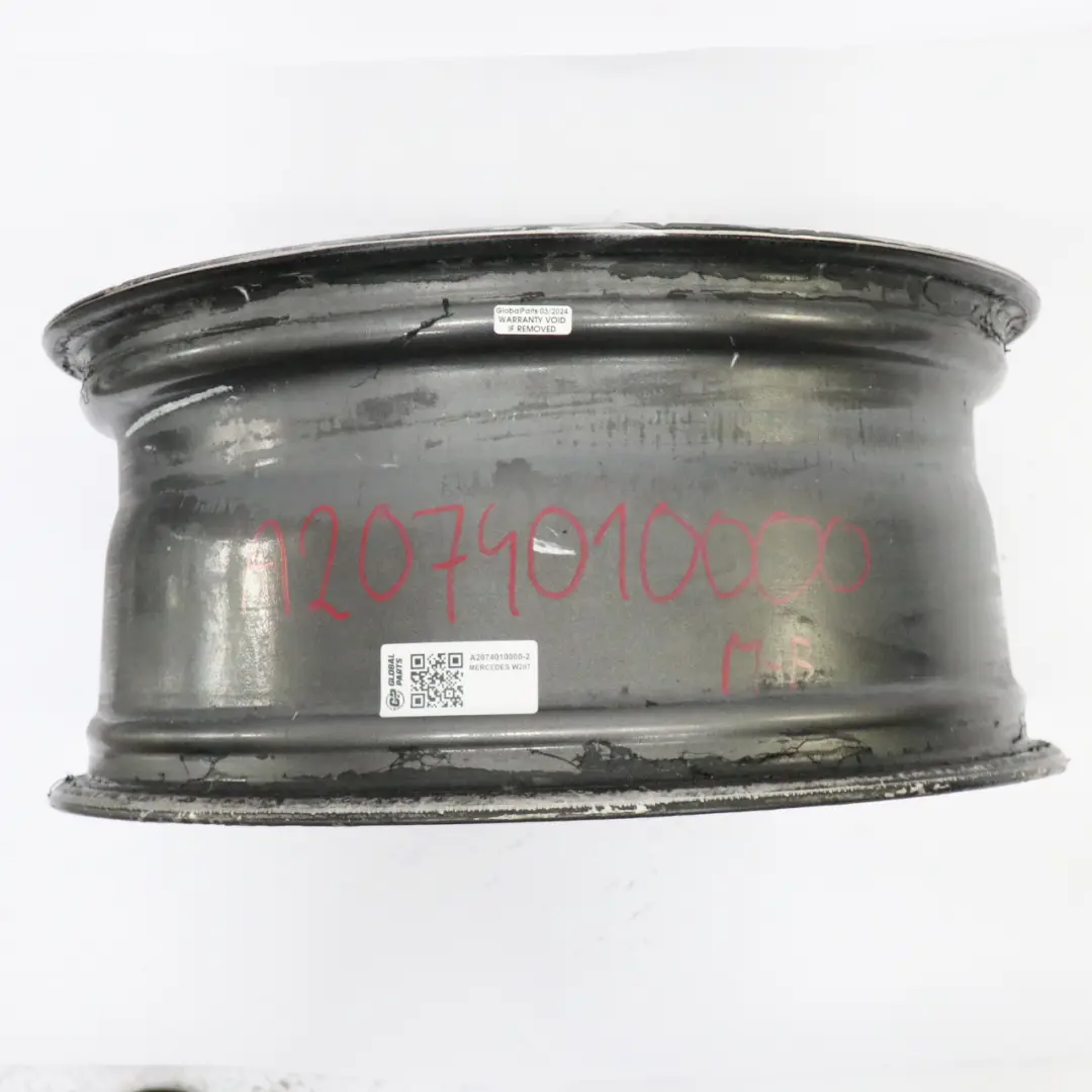 Front Wheel Alloy Rim 18" 5 Double Spoke 8J ET:45 to Mercedes C207 AMG with Part number A2074010000 Mercedes C207 AMG Front Wheel Alloy Rim 18" 5 Double Spoke 8J ET:45 - SKU A2074010000-2 - Part number A2074010000