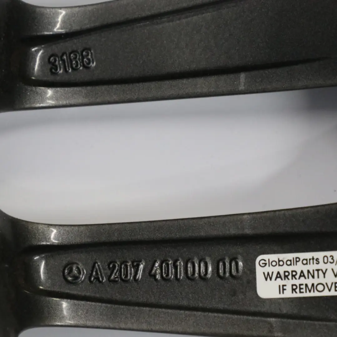 Mercedes C207 AMG Vorder rad Felge 18" 5 Doppel speiche 8J ET:45 - SKU A2074010000-2 - Teilenummer A2074010000