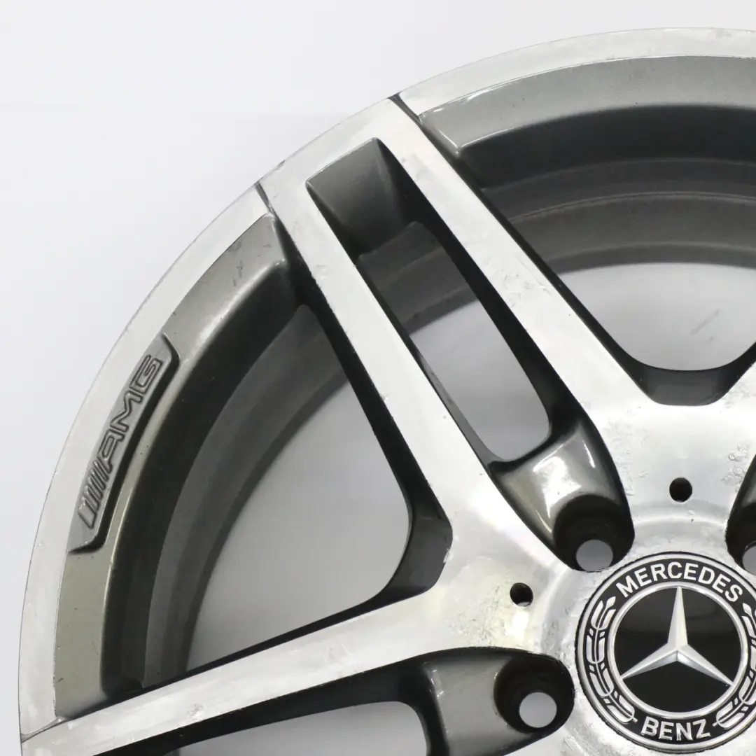 Mercedes C207 AMG Jante avant en alliage 18" 5 Double rayon 8J ET:45 - SKU A2074010000-2 - Numéro de pièce A2074010000