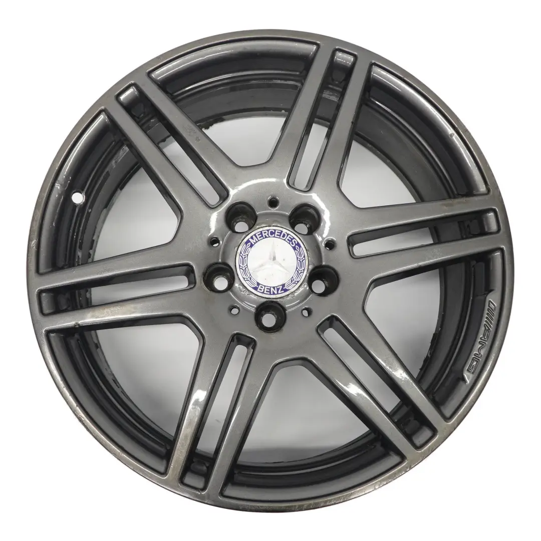 Cerchio lega anteriore nero 18" 8J ET:45 per Mercedes C207 A207 AMG con numero di parte A2074011302 Mercedes C207 A207 AMG Cerchio lega anteriore nero 18" 8J ET:45 - SKU A2074011302-3 - Numero di parte A2074011302