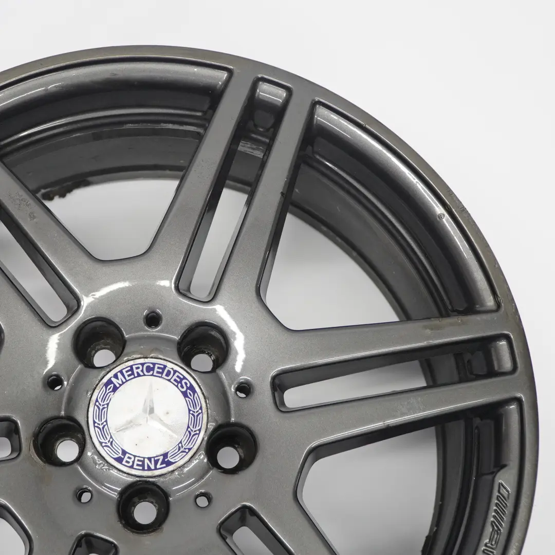 Mercedes C207 A207 AMG Front Black Alloy Wheel Rim 18" 8J ET:45 - SKU A2074011302-3 - Part number A2074011302