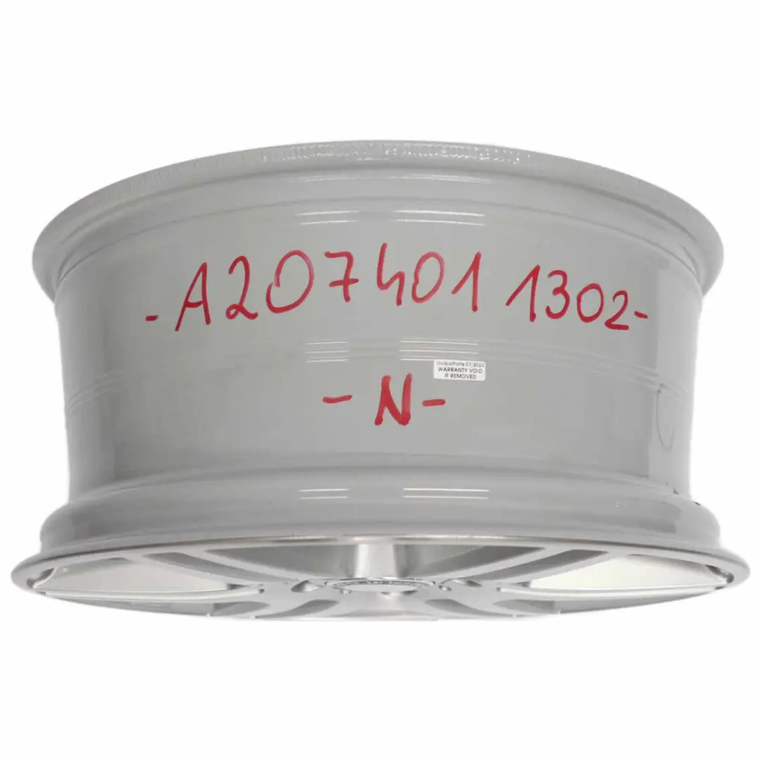 W207 A207 Alloy Wheel Rim 18" 8J ET:45 6-Double Spoke to Mercedes with Part number A2074011302 Mercedes W207 A207 Alloy Wheel Rim 18" 8J ET:45 6-Double Spoke - SKU A2074011302 - Part number A2074011302