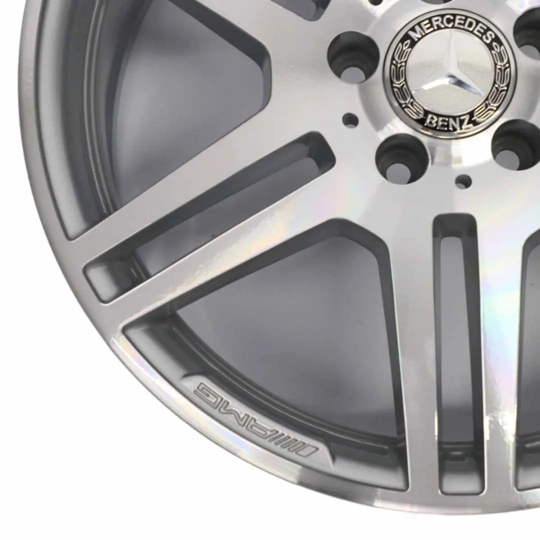 W207 A207 Alloy Wheel Rim 18" 8J ET:45 6-Double Spoke to Mercedes with Part number A2074011302 Mercedes W207 A207 Alloy Wheel Rim 18" 8J ET:45 6-Double Spoke - SKU A2074011302 - Part number A2074011302