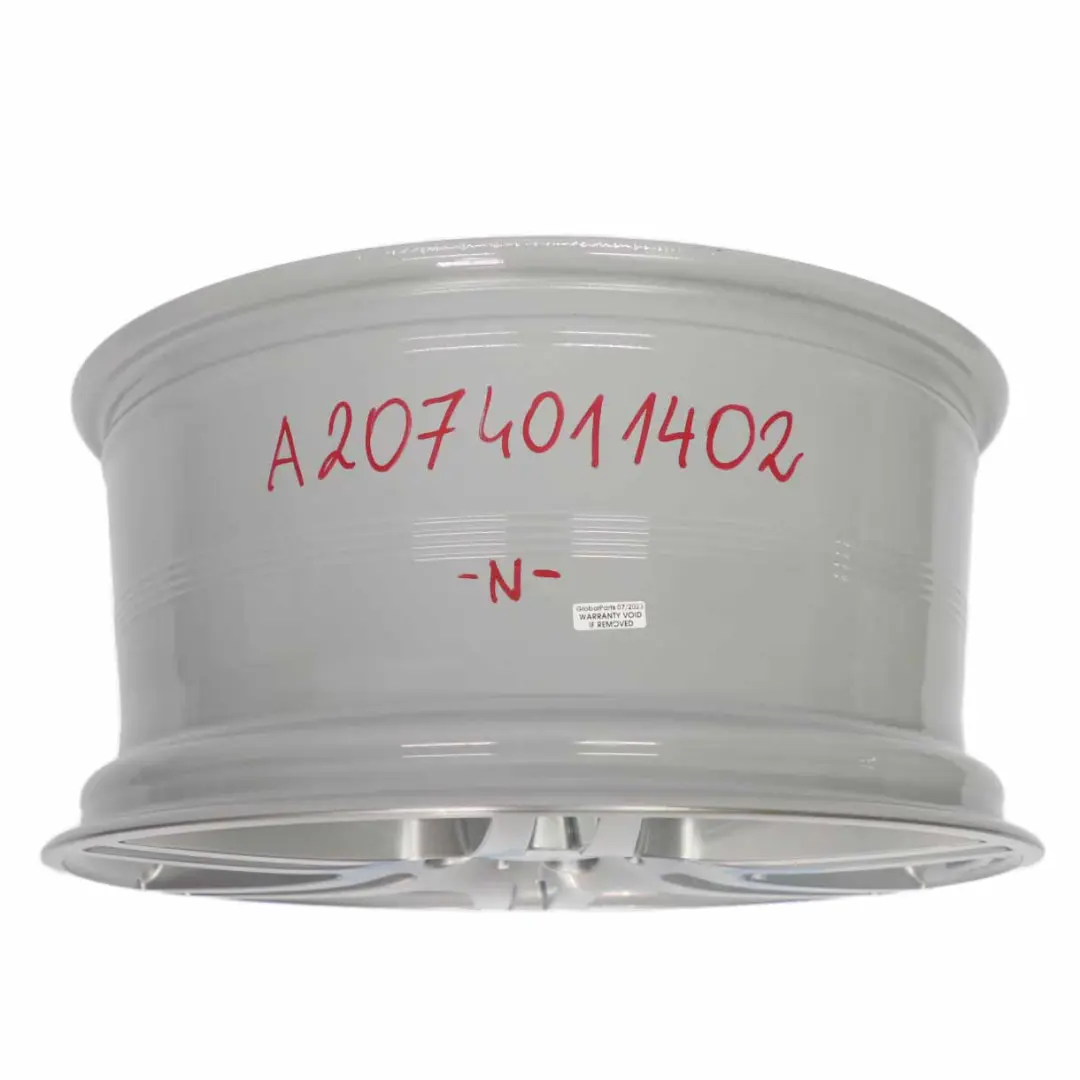 W207 A207 Alloy Wheel Rim 18" 8.5J ET:49 6-Double Spoke to Mercedes with Part number A2074011402 Mercedes W207 A207 Alloy Wheel Rim 18" 8.5J ET:49 6-Double Spoke - SKU A2074011402 - Part number A2074011402