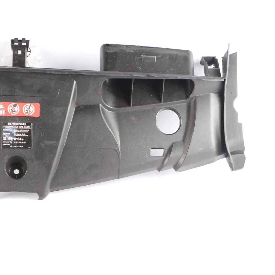 Mercedes C207 Engine Radiator Top Cover Slam Shroud Panel - SKU A2075000155 - Part number A2075000155