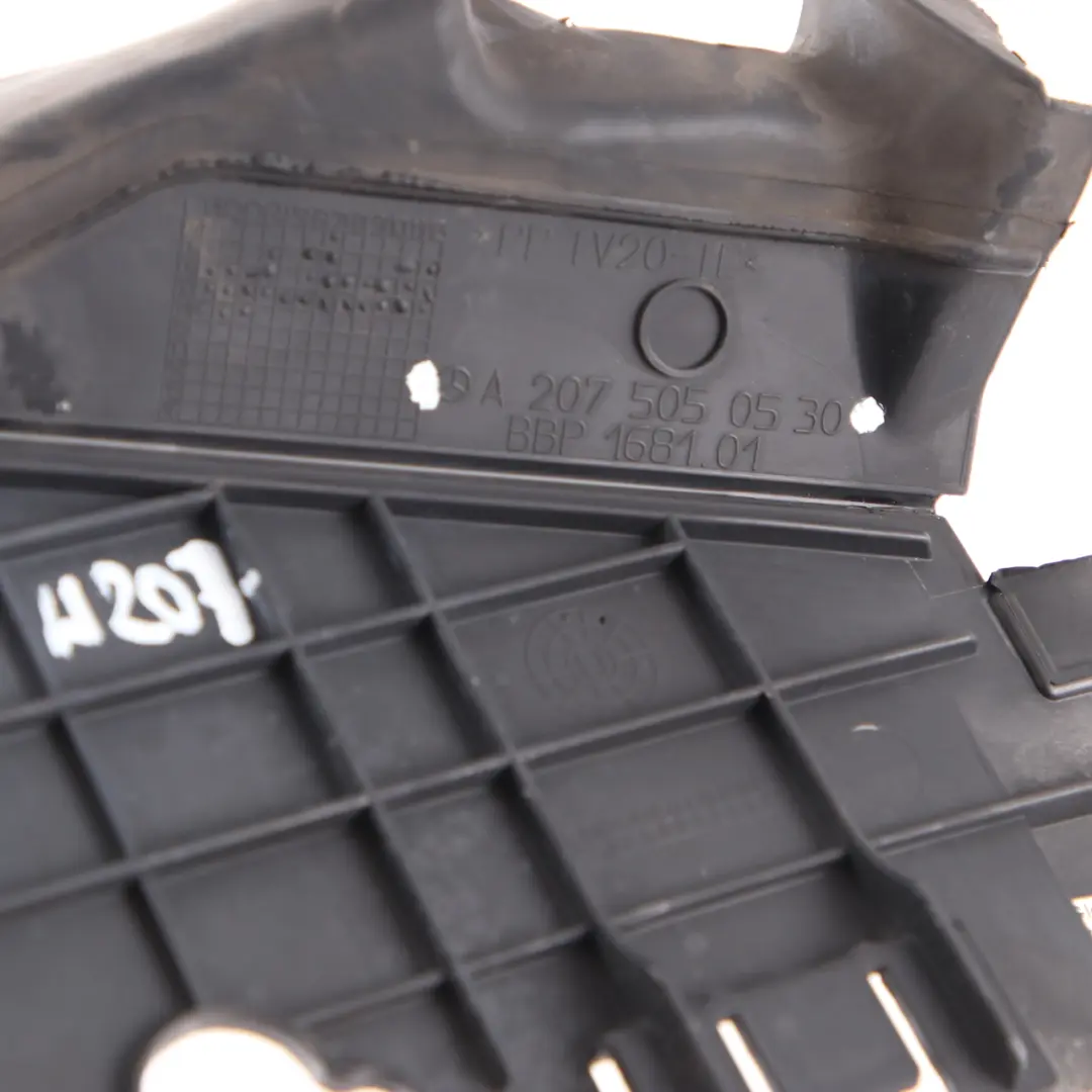 Mercedes W207 Front Bumper Radiator Support Holder Bracket Cover - SKU A2075050530 - Part number A2075050530