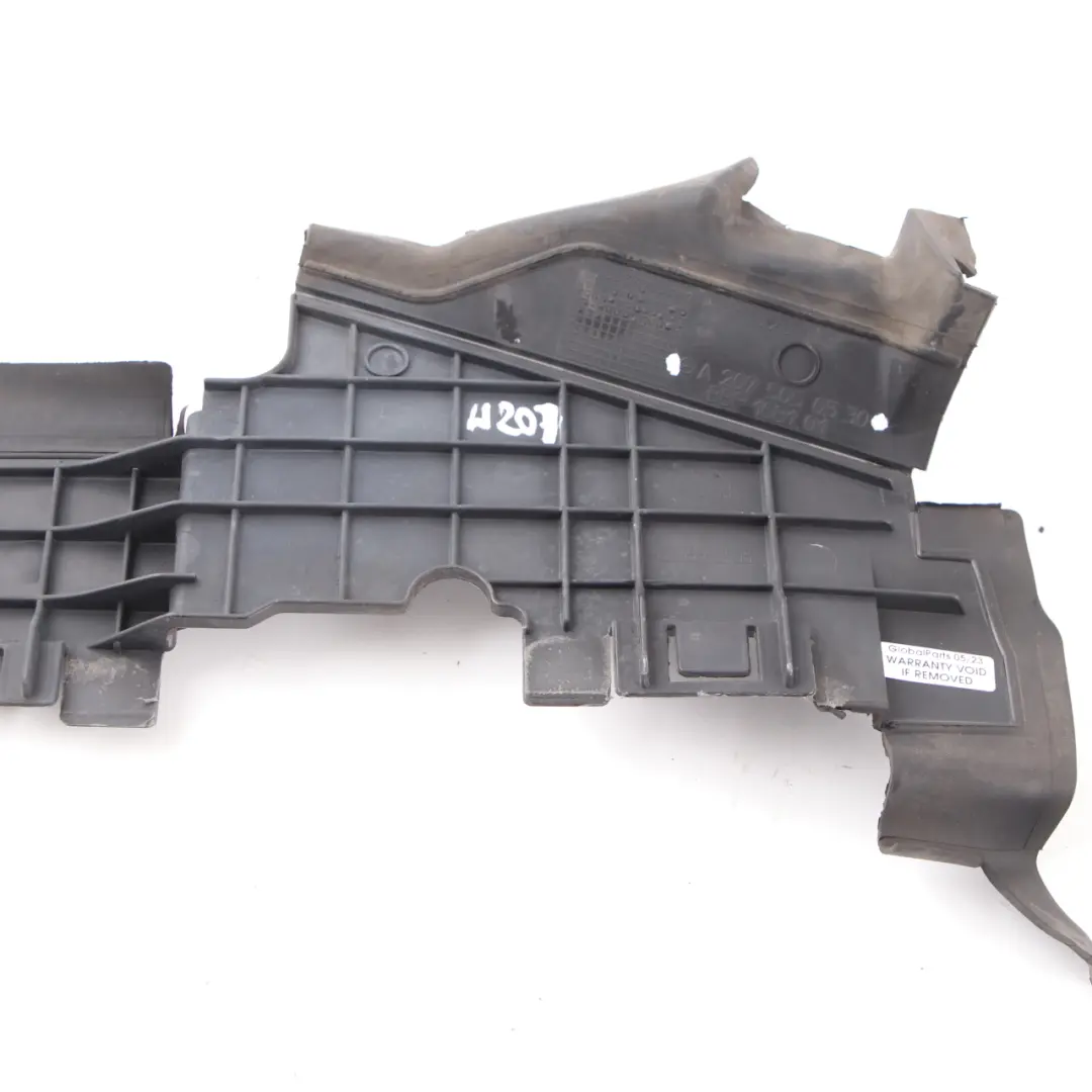 Mercedes W207 Przegroda Powietrza - SKU A2075050530 - Numer Części A2075050530